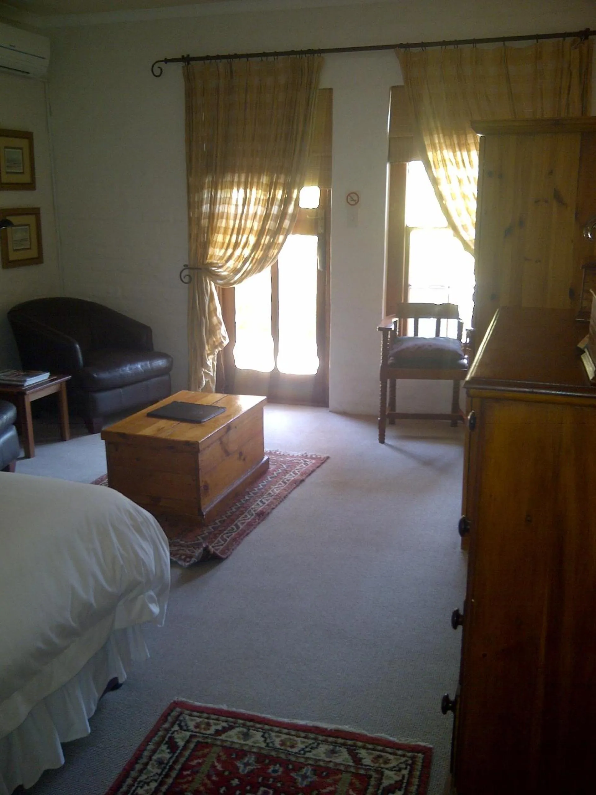 Bed in Agulhas Country Lodge