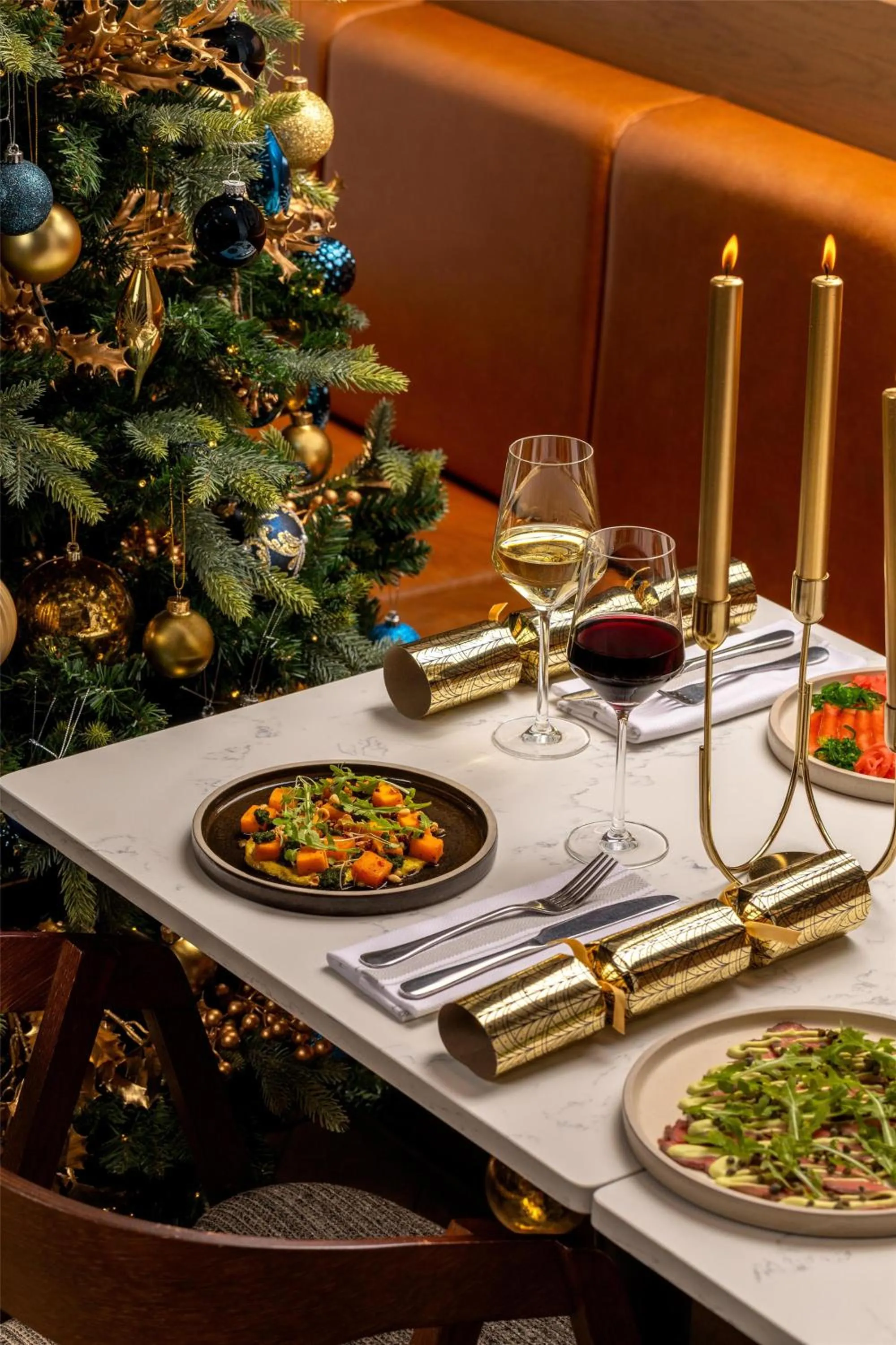 Dining area in Hilton London Metropole