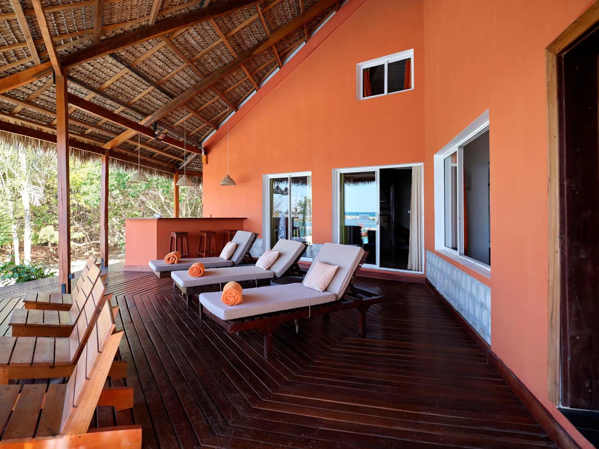 Balcony/Terrace in Antsanitia Resort