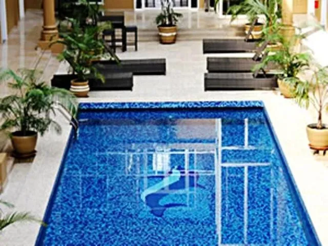 Swimming pool in Sheva Hotel