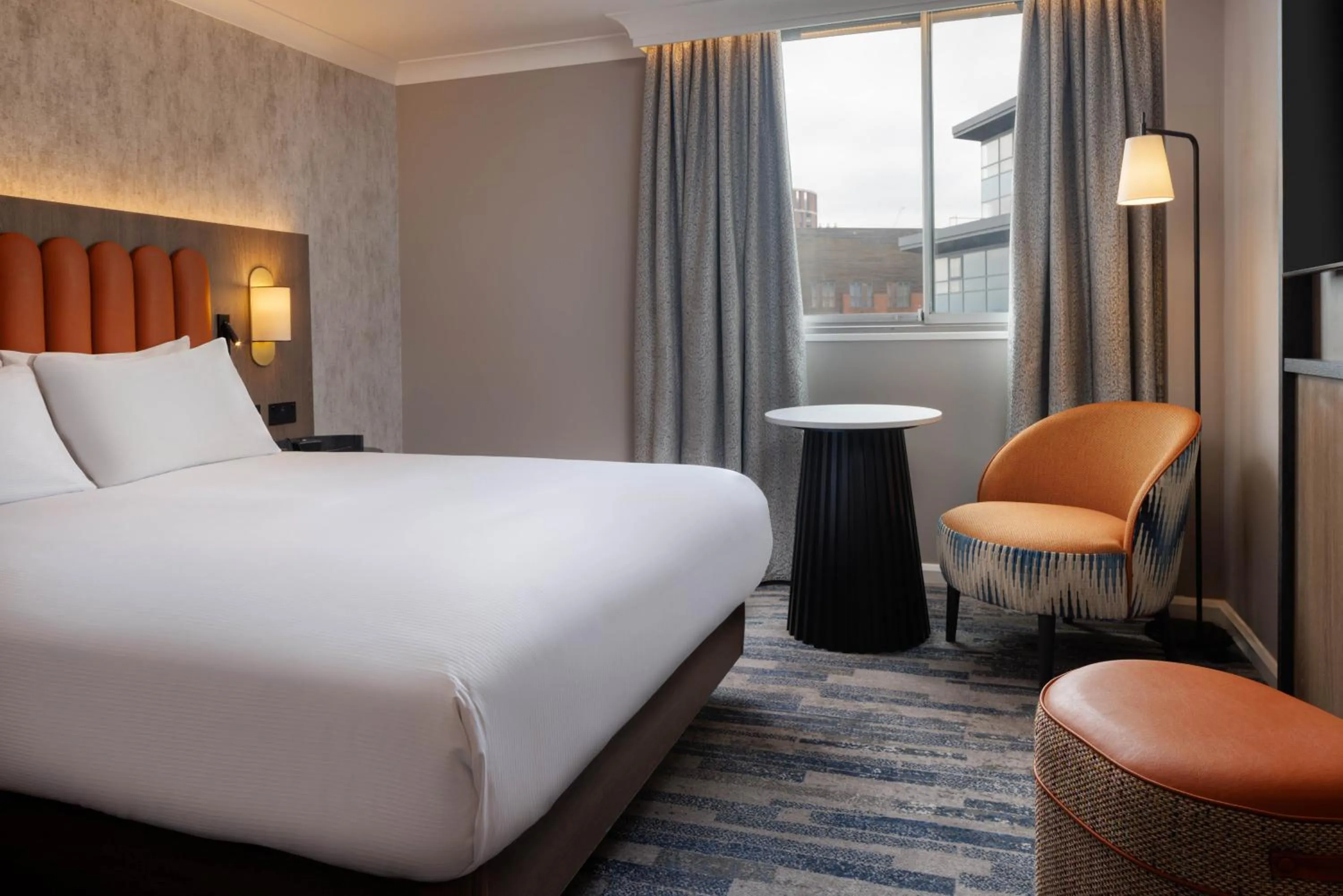 Bedroom, Bed in Hilton Leeds City