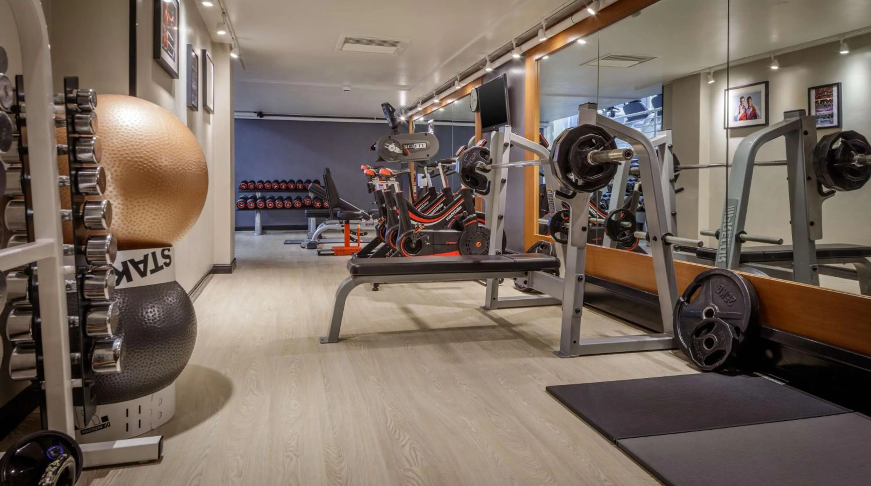 Fitness centre/facilities in Hilton Leeds City