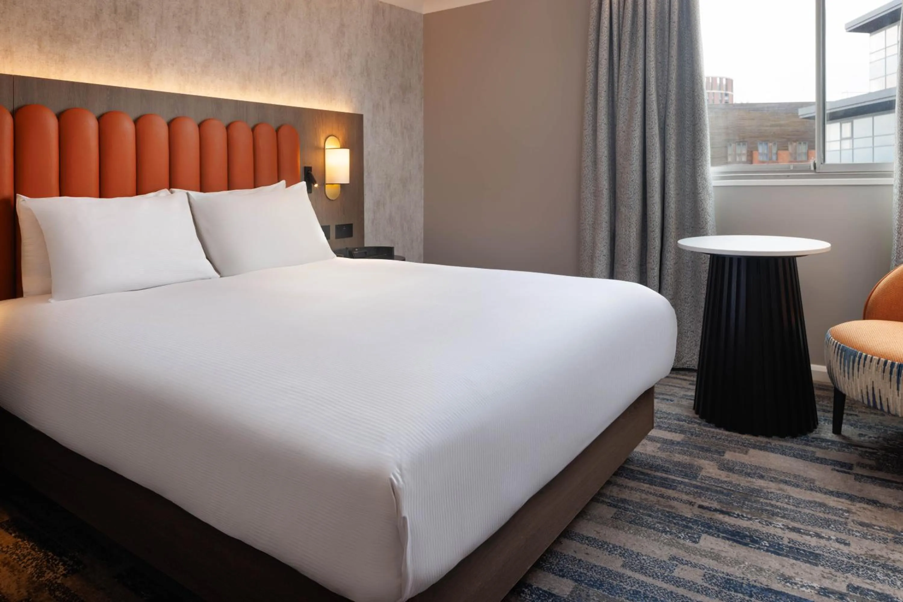 Bedroom, Bed in Hilton Leeds City