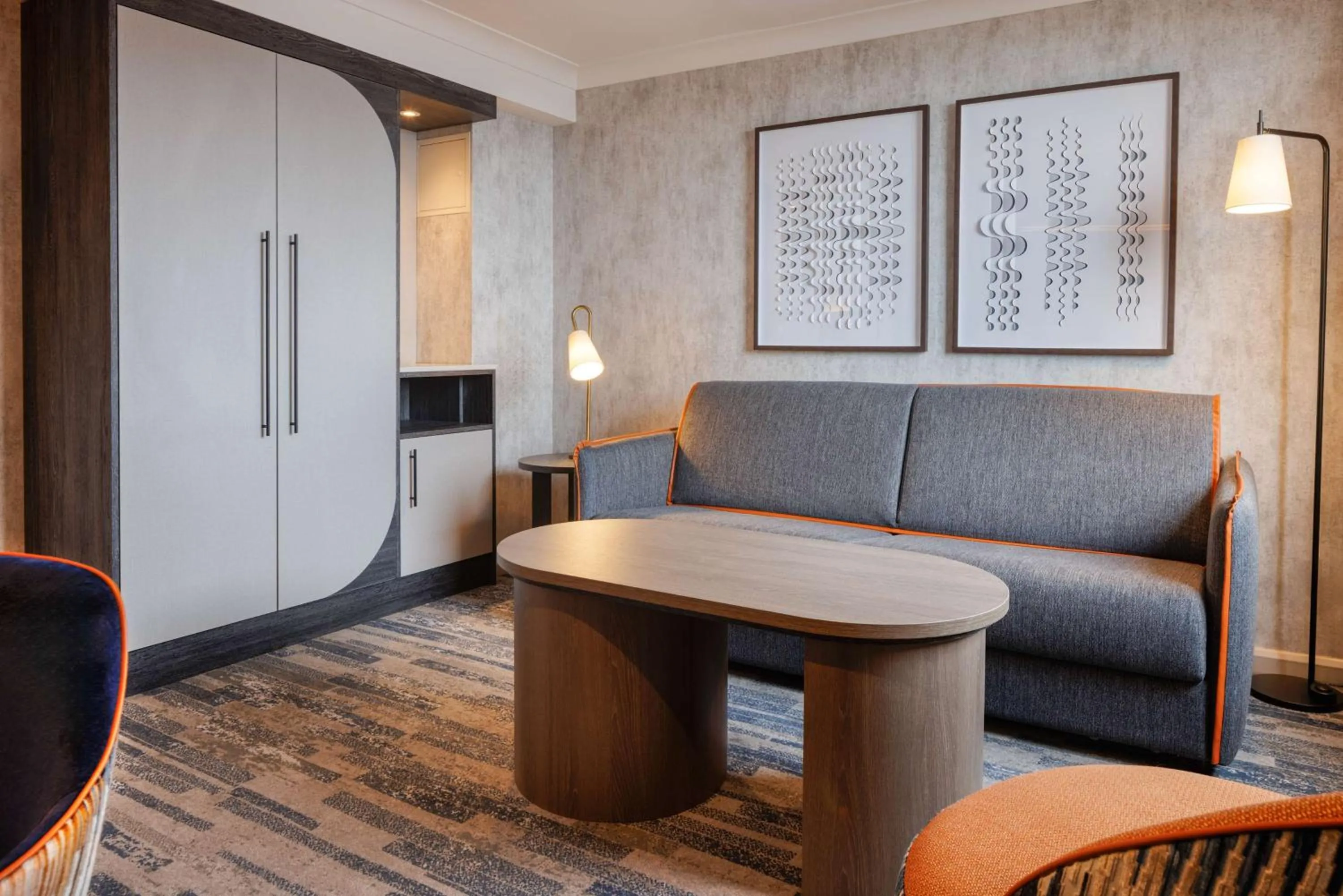 Living room in Hilton Leeds City