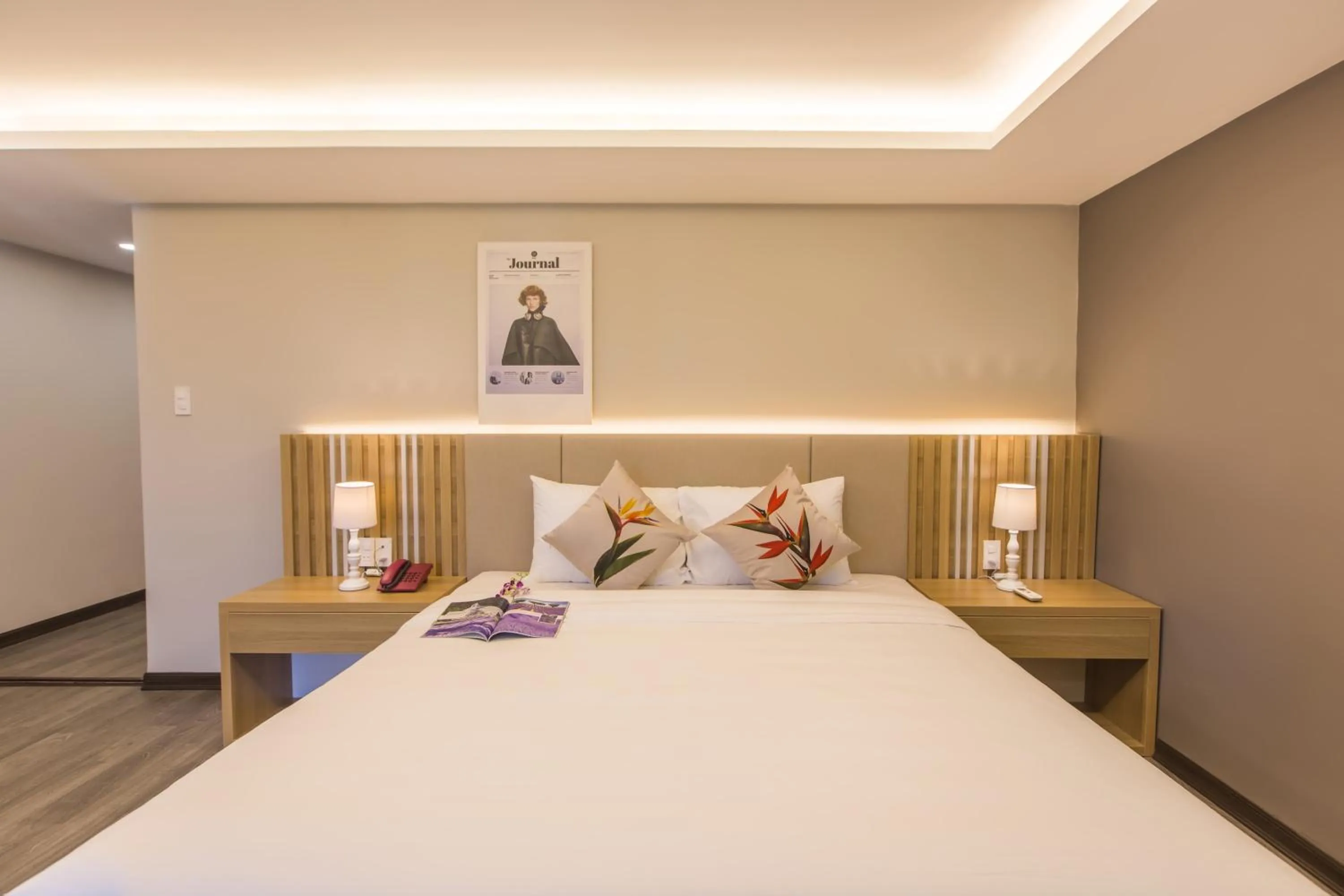 Bedroom in Binh Duong Resident Hotel