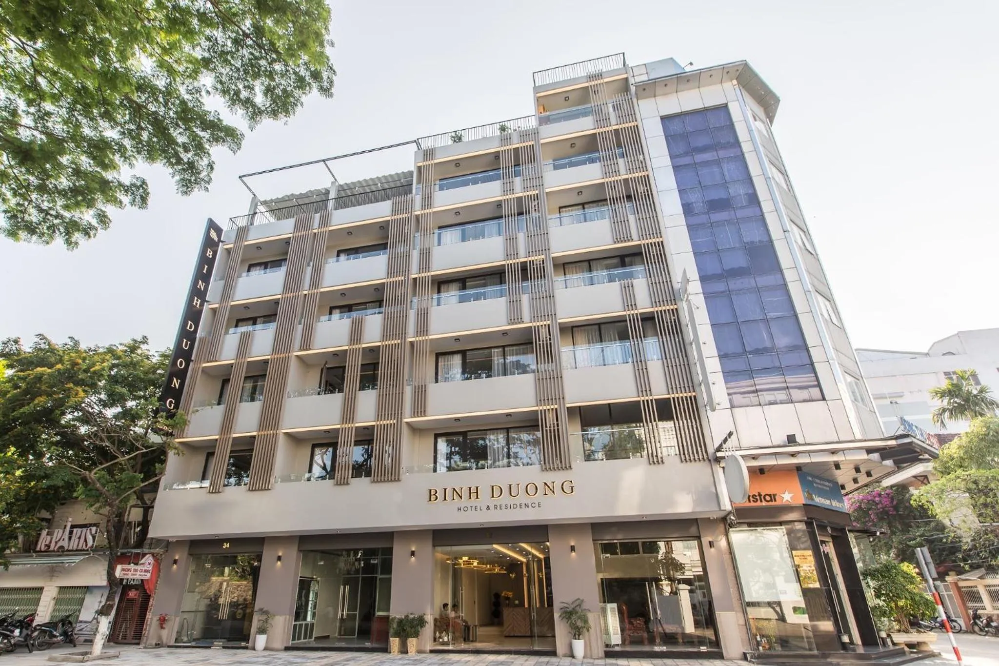 Property building in Binh Duong Resident Hotel