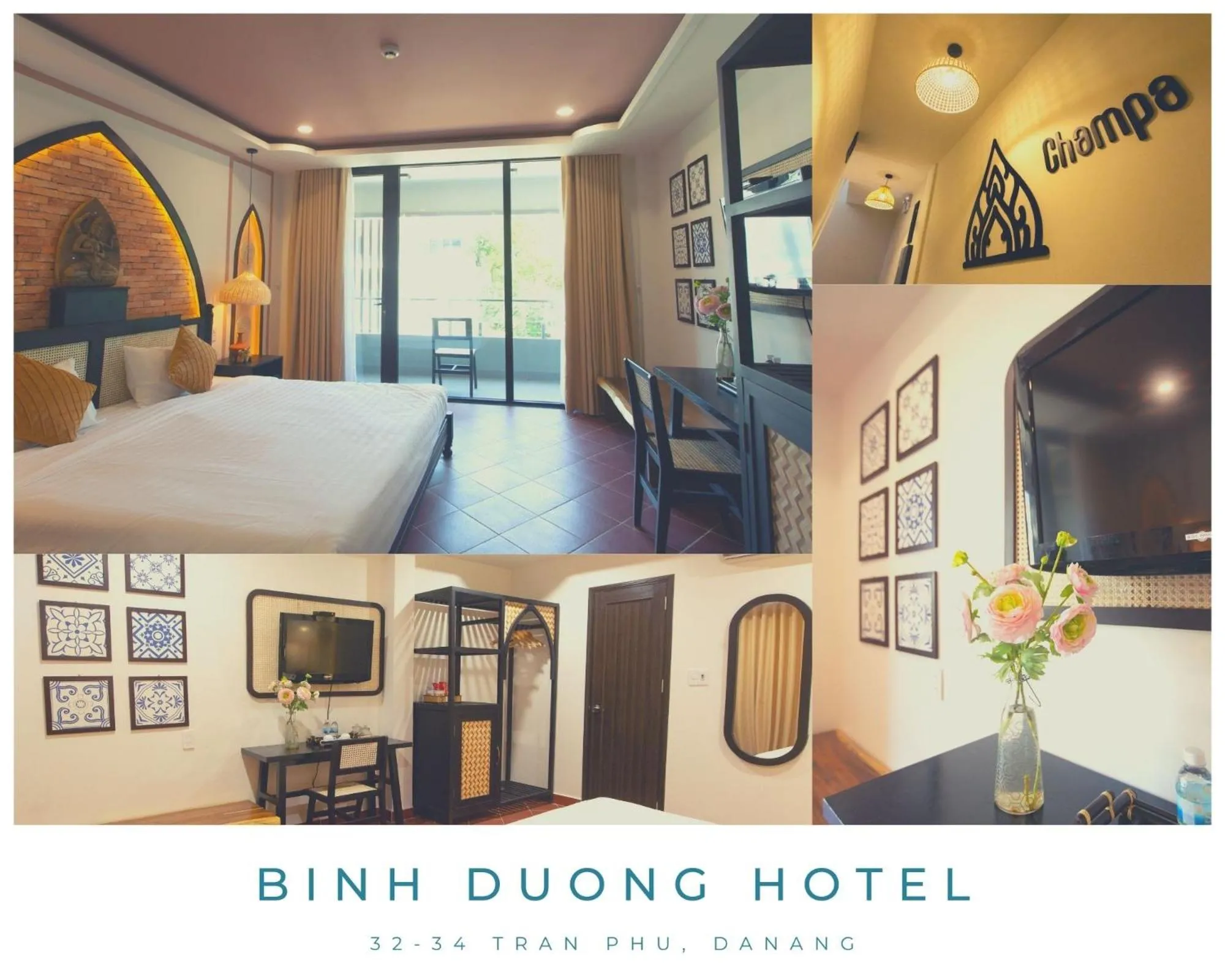 Bedroom in Binh Duong Resident Hotel