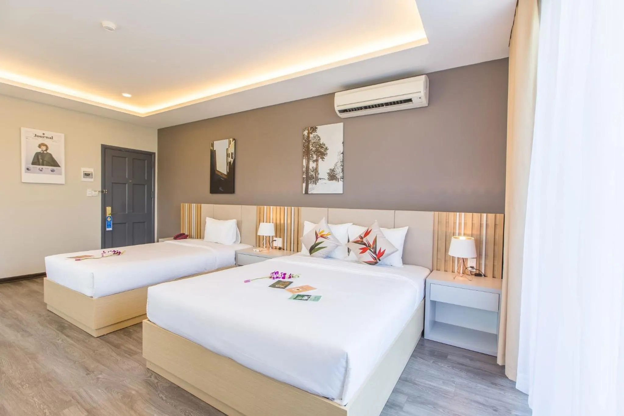 Bedroom in Binh Duong Resident Hotel