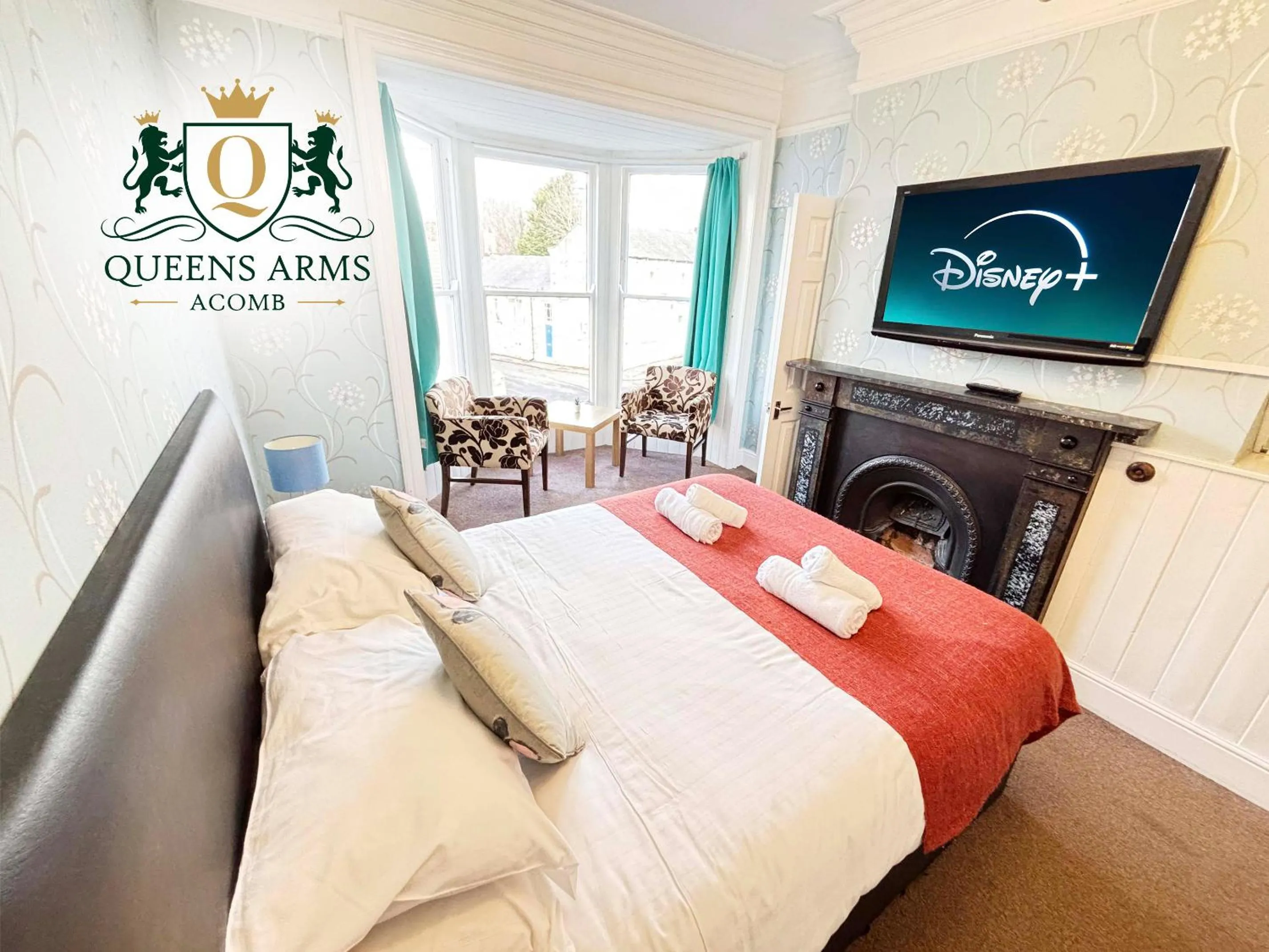 Bed in The Queens Arms Hotel Acomb