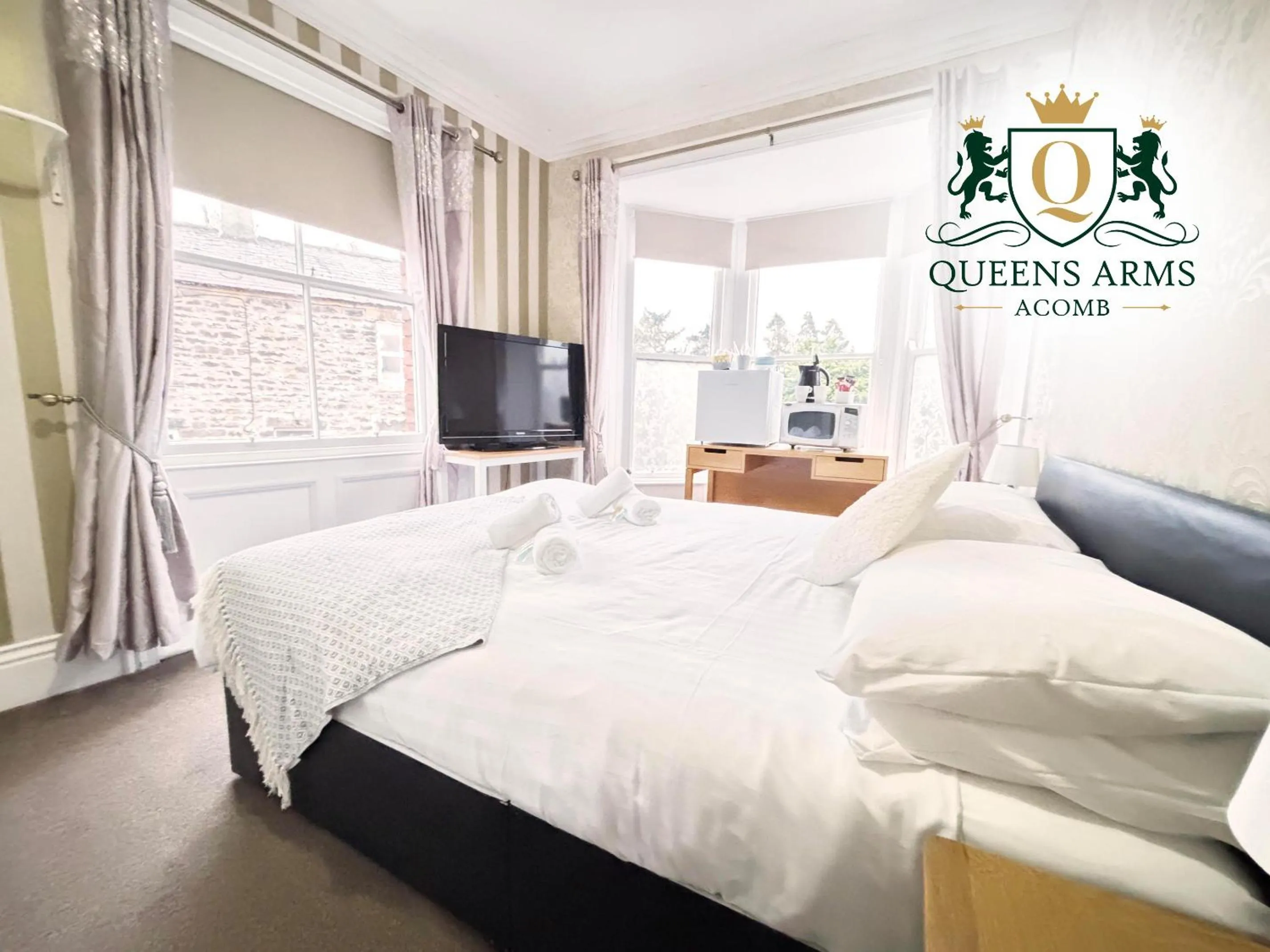 Bed in The Queens Arms Hotel Acomb