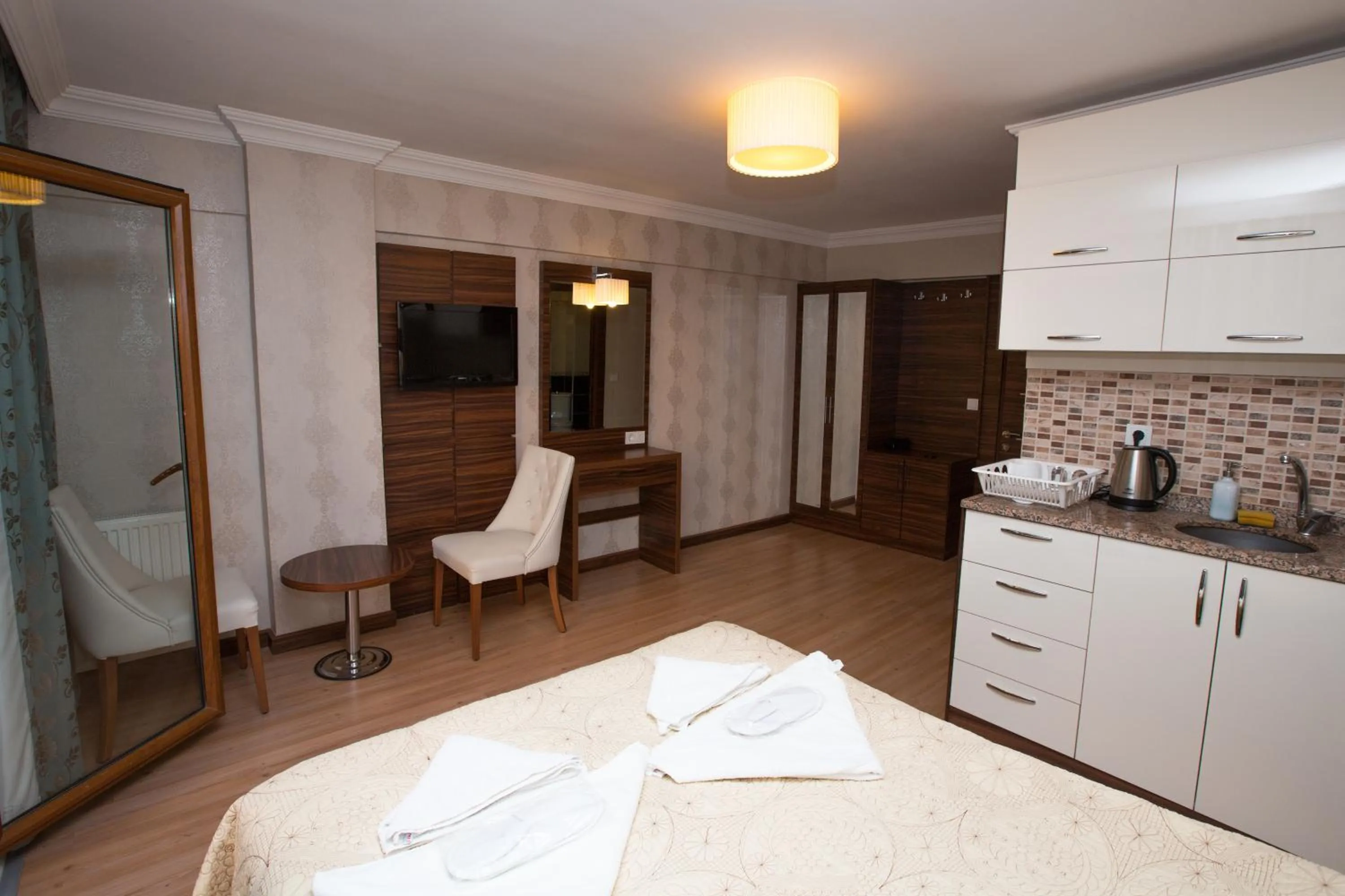 Photo of the whole room, Bed in City House