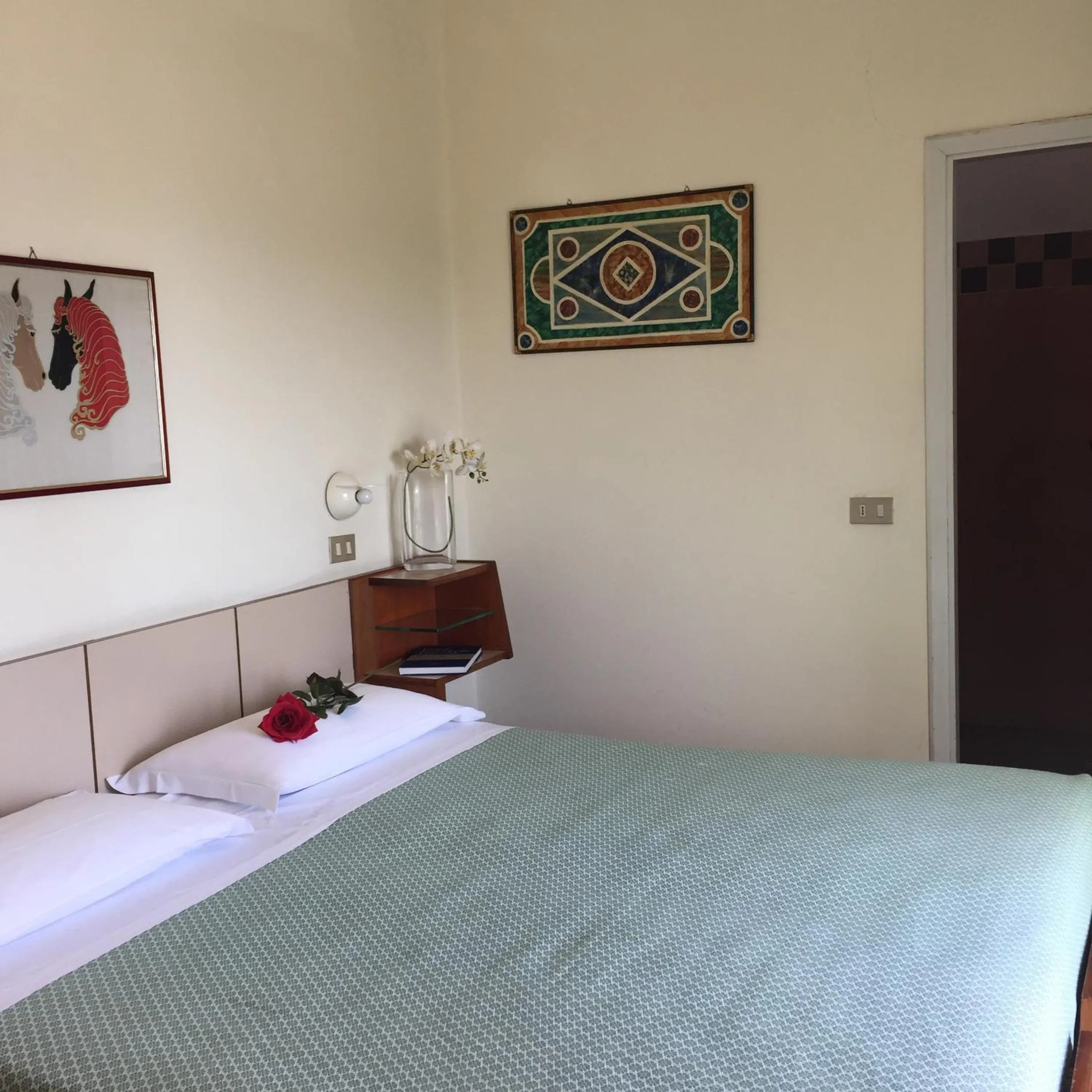 Bedroom in Hotel Miramare Et De La Ville