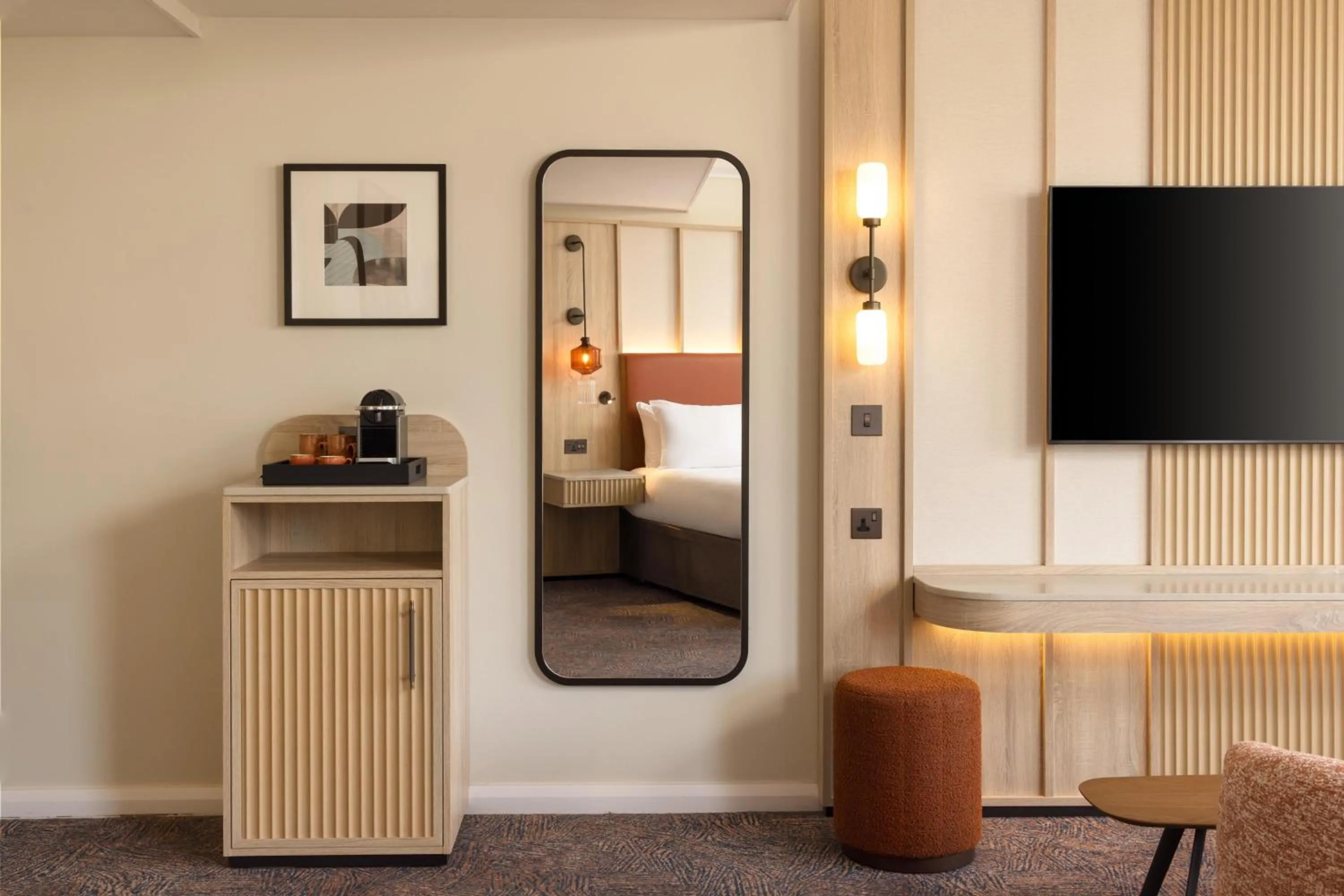 Photo of the whole room, Bed in Hilton Newcastle Gateshead