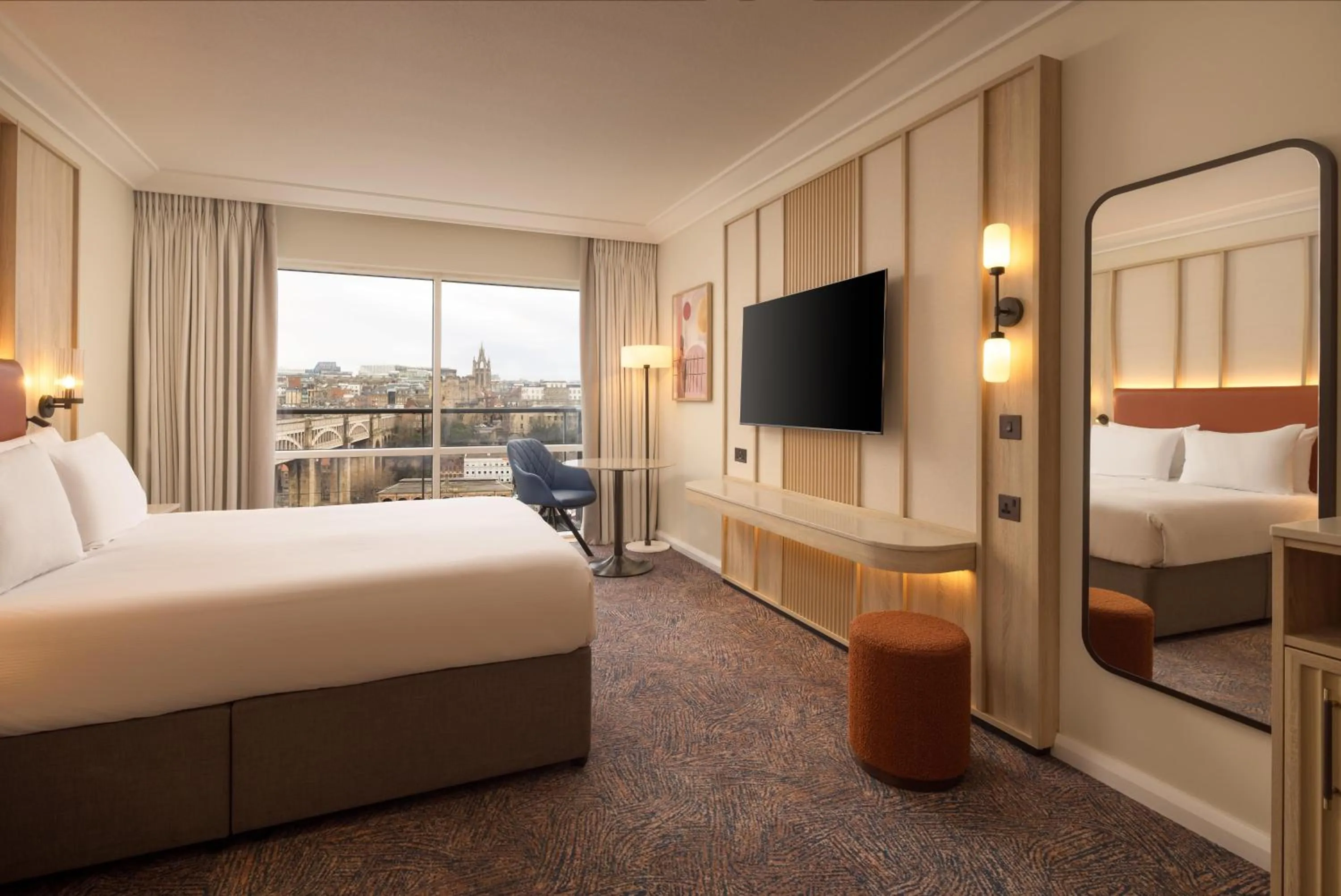 Bed in Hilton Newcastle Gateshead