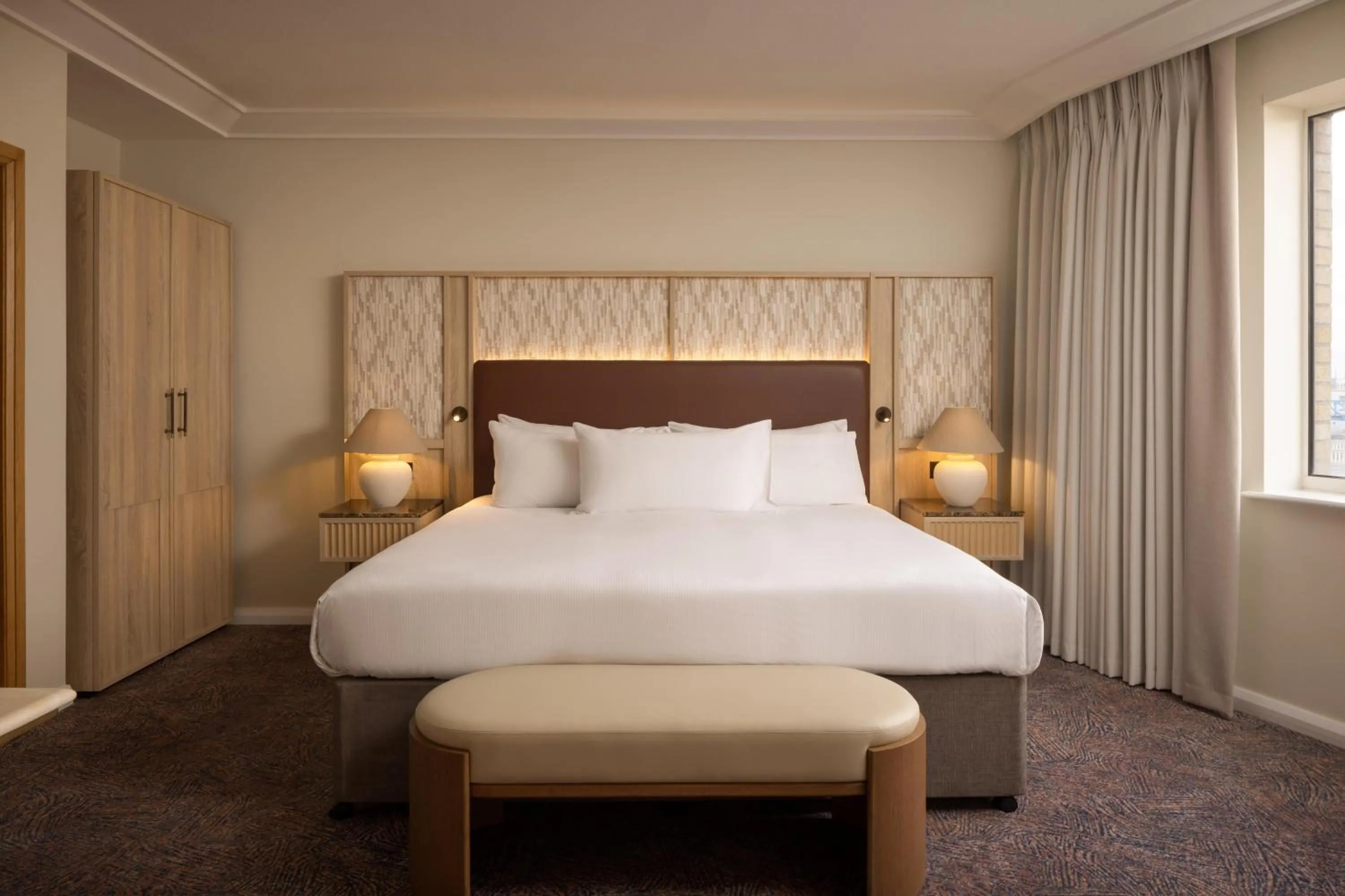 Bed in Hilton Newcastle Gateshead