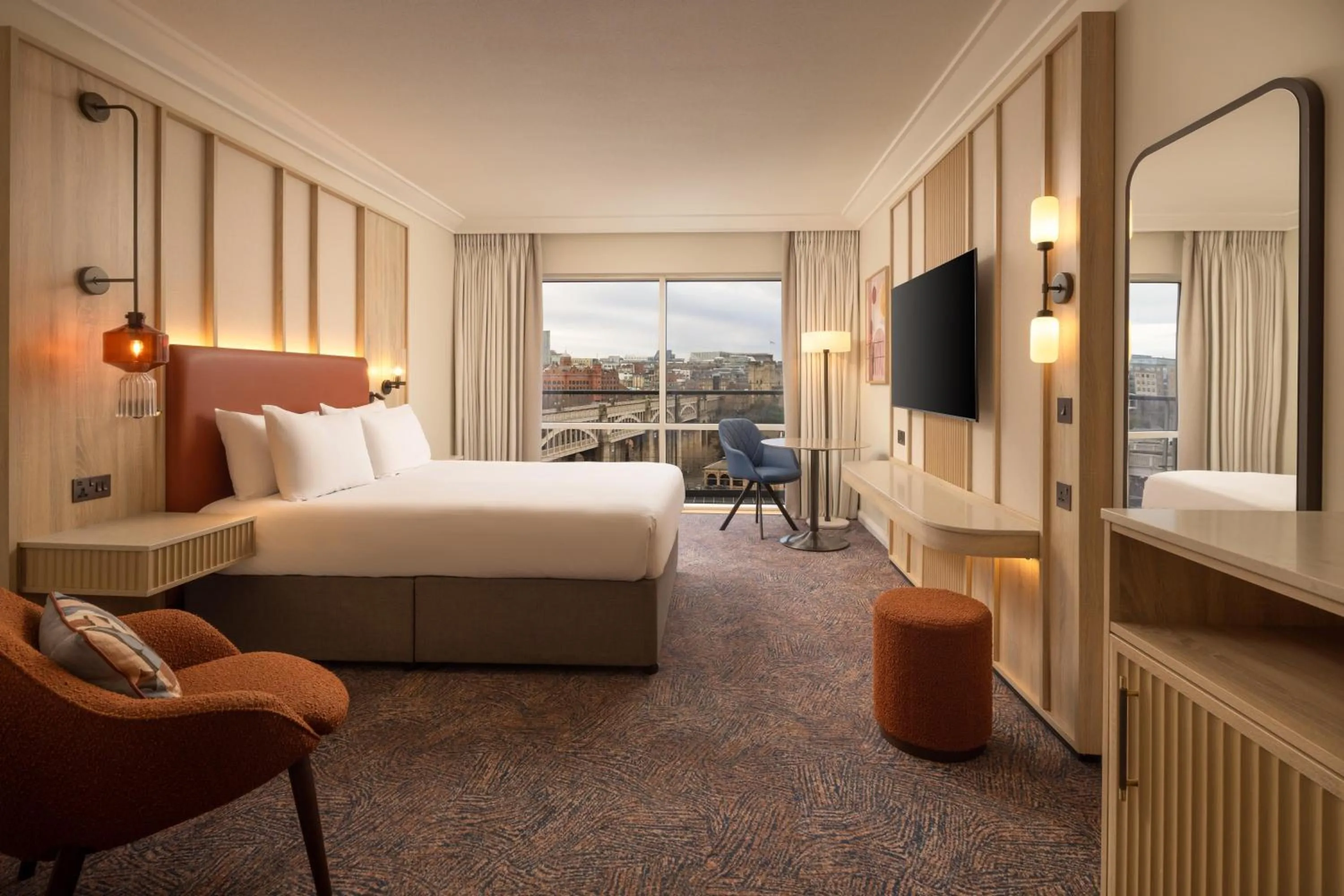 Bed in Hilton Newcastle Gateshead