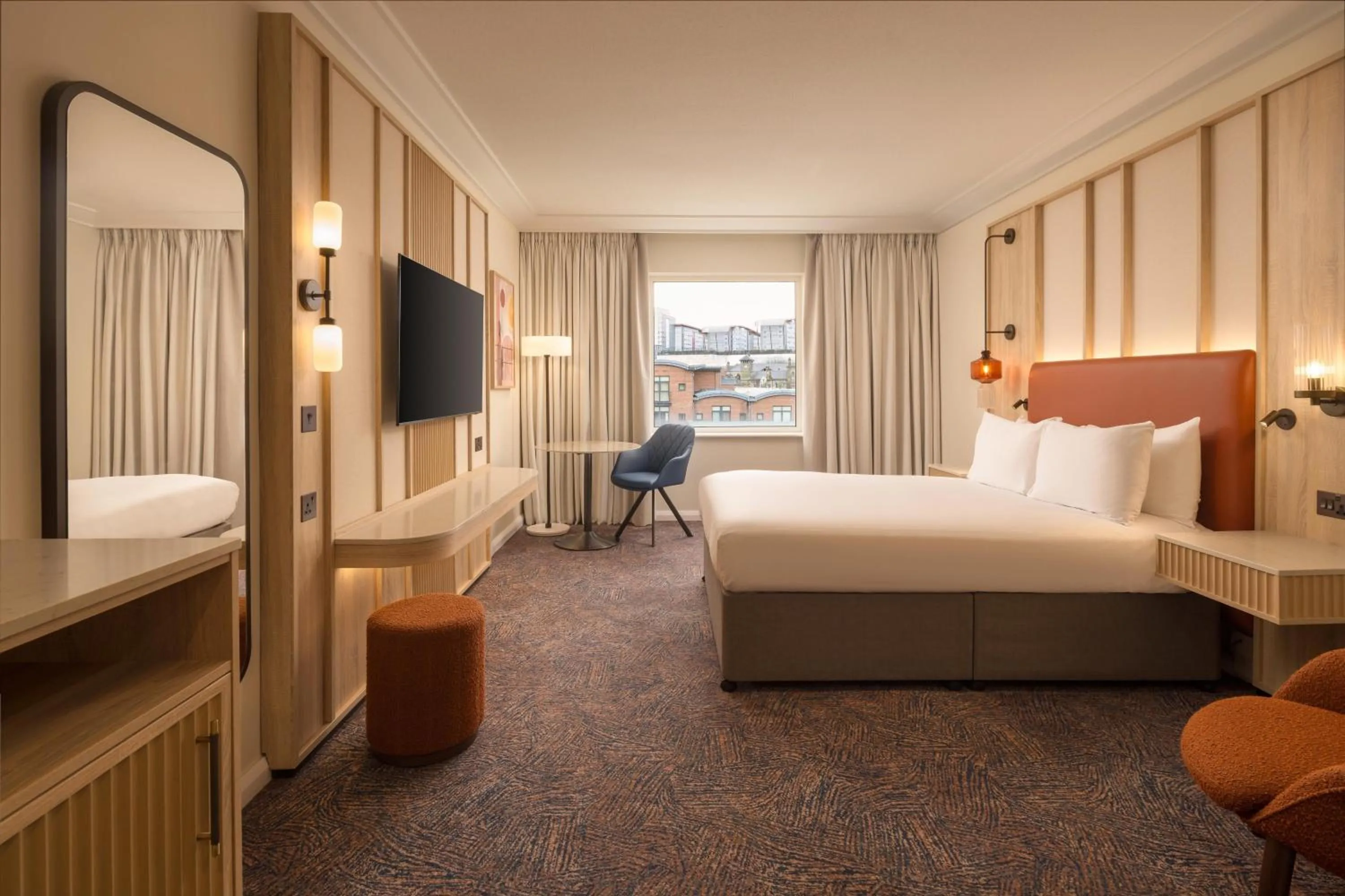 Bed in Hilton Newcastle Gateshead