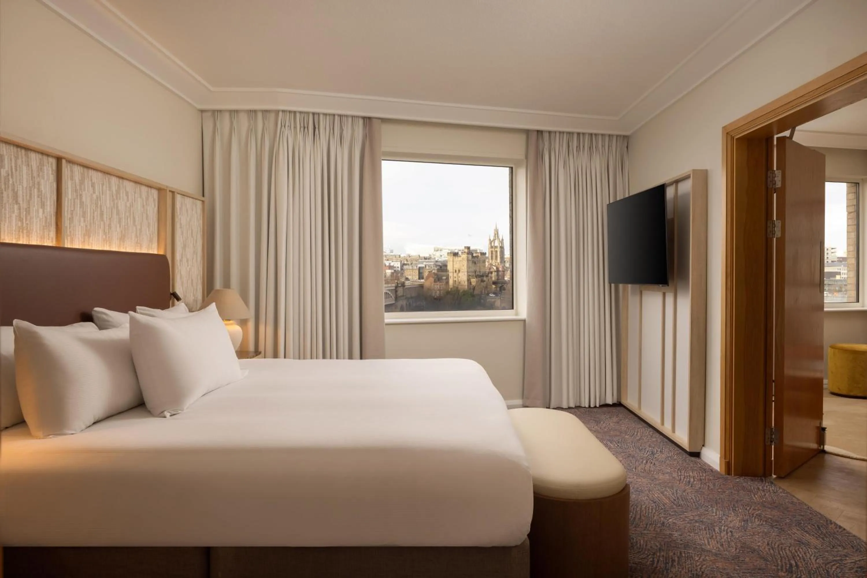 Bed in Hilton Newcastle Gateshead