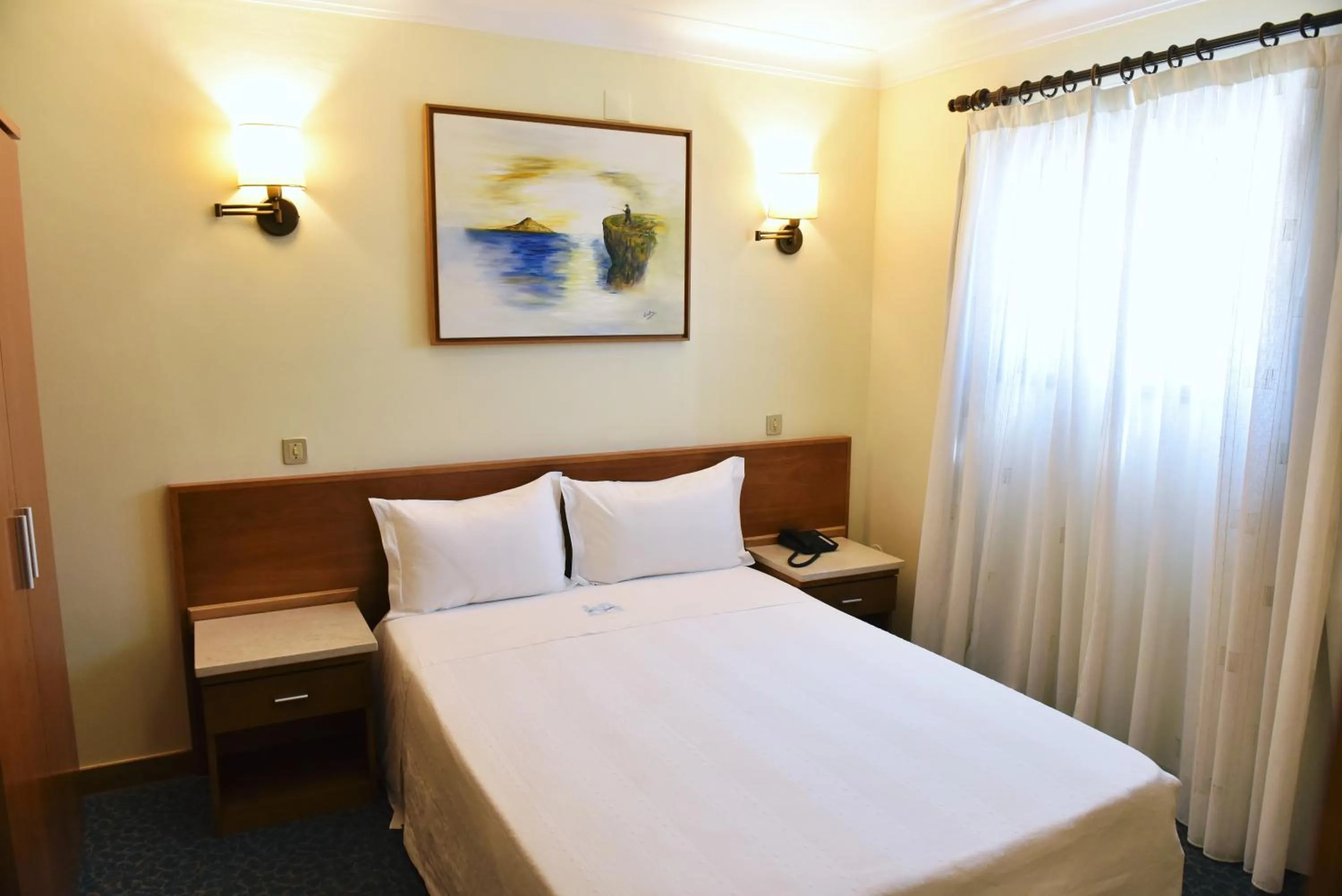 Bed in Hotel Aeroporto