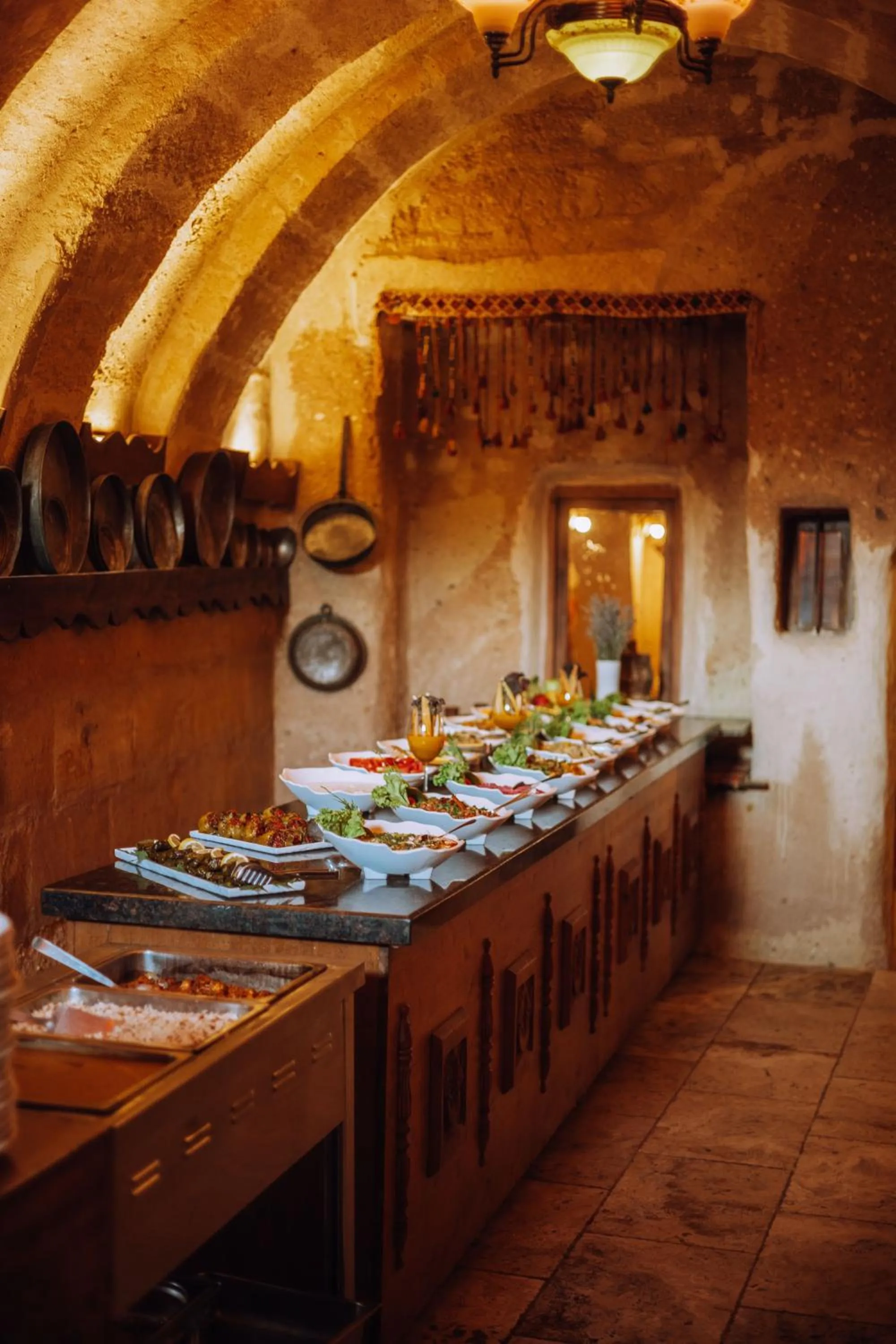 Food and drinks in Melis Cave Hotel