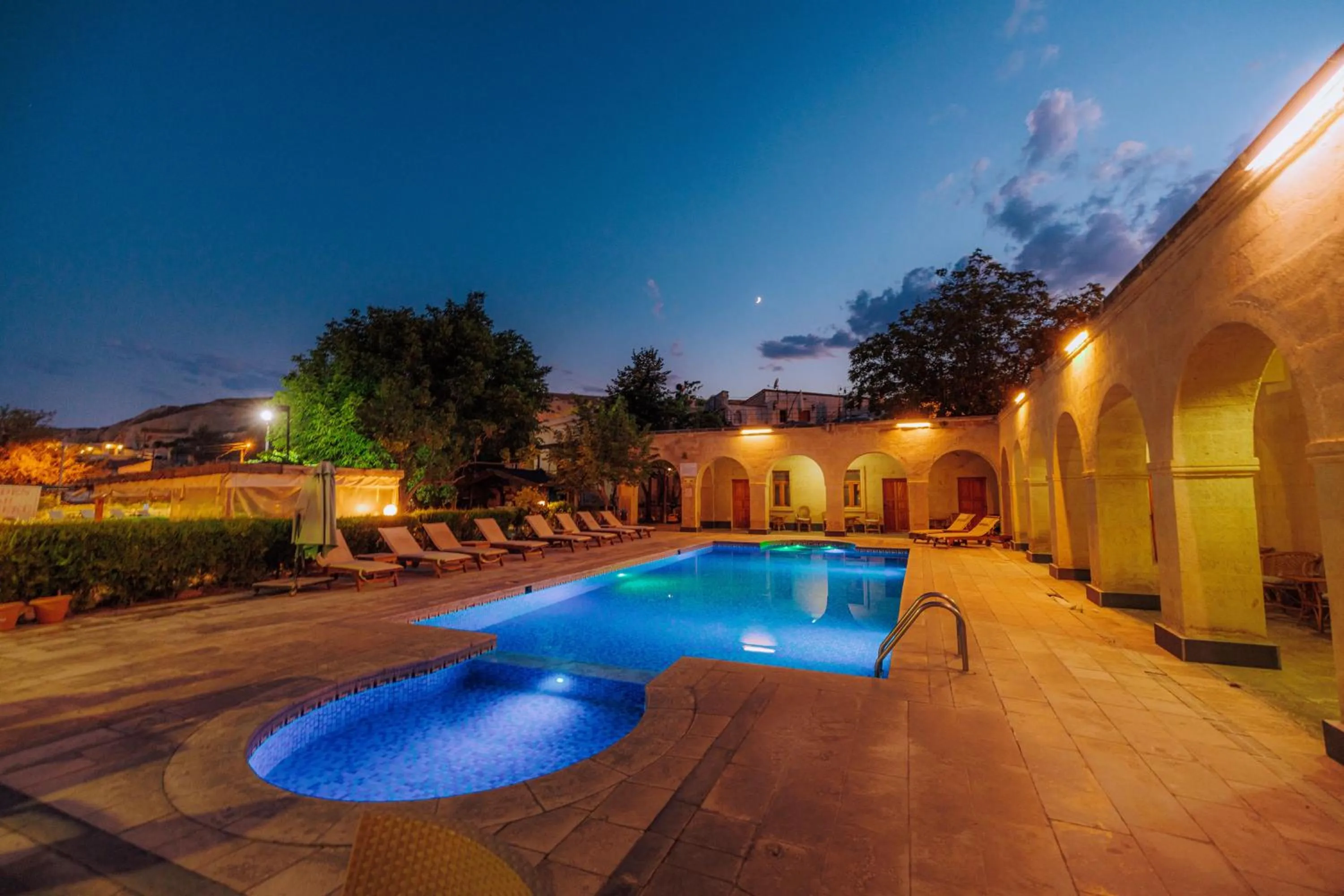 Property building in Melis Cave Hotel