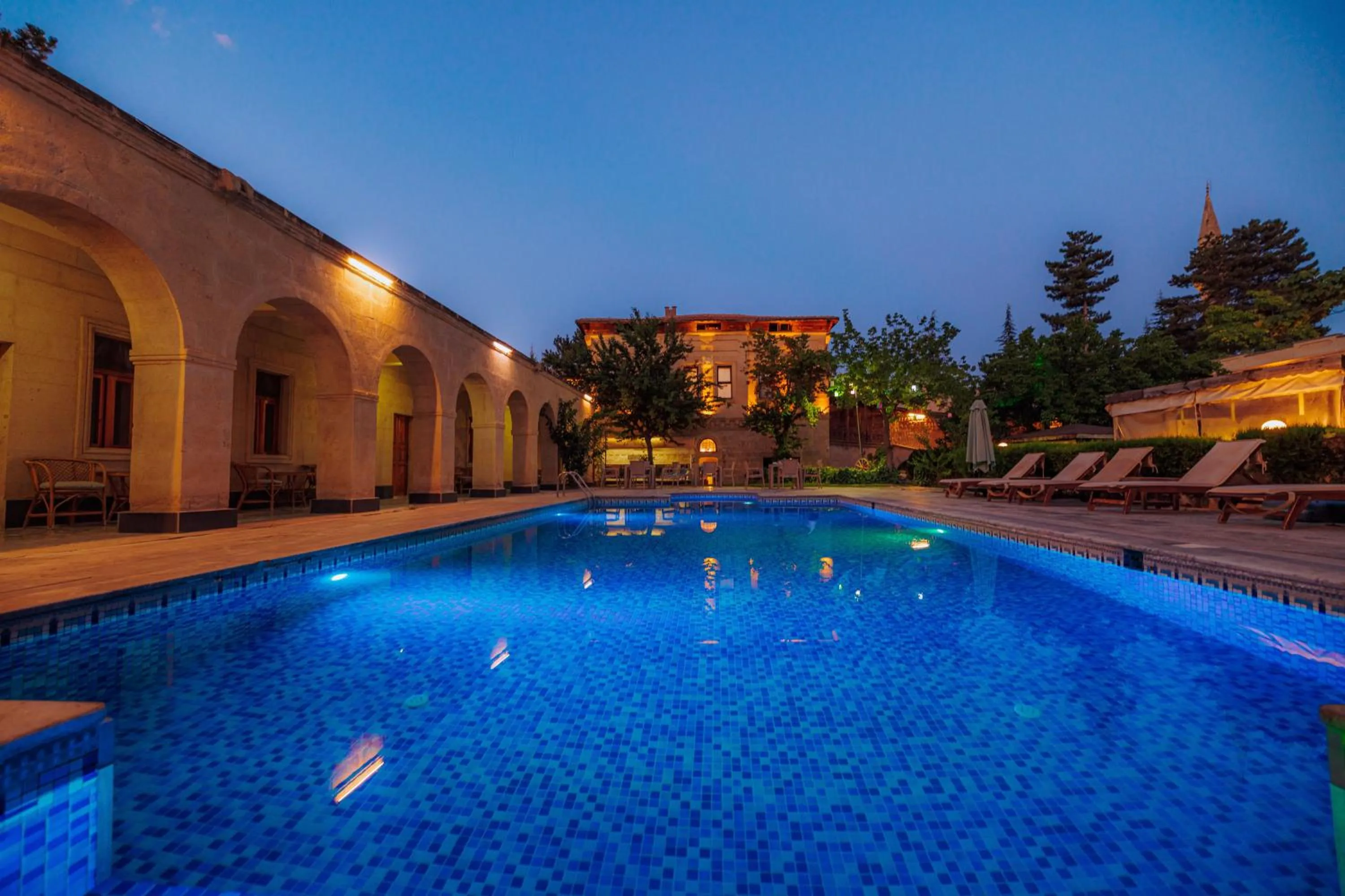 Property building in Melis Cave Hotel