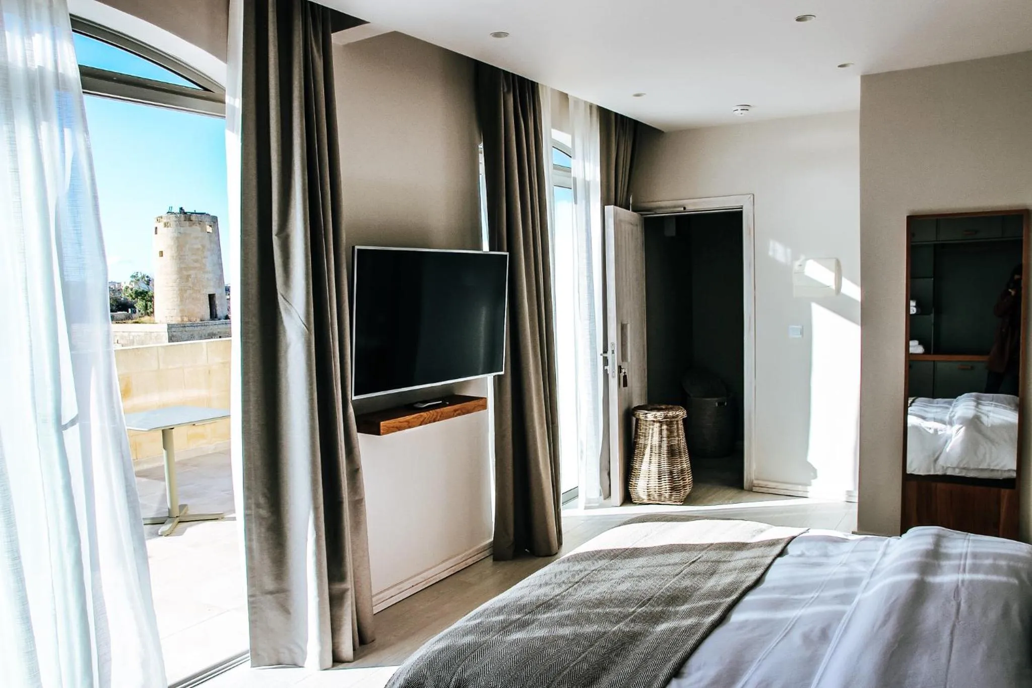 TV and multimedia, Bed in Villa dei Venti