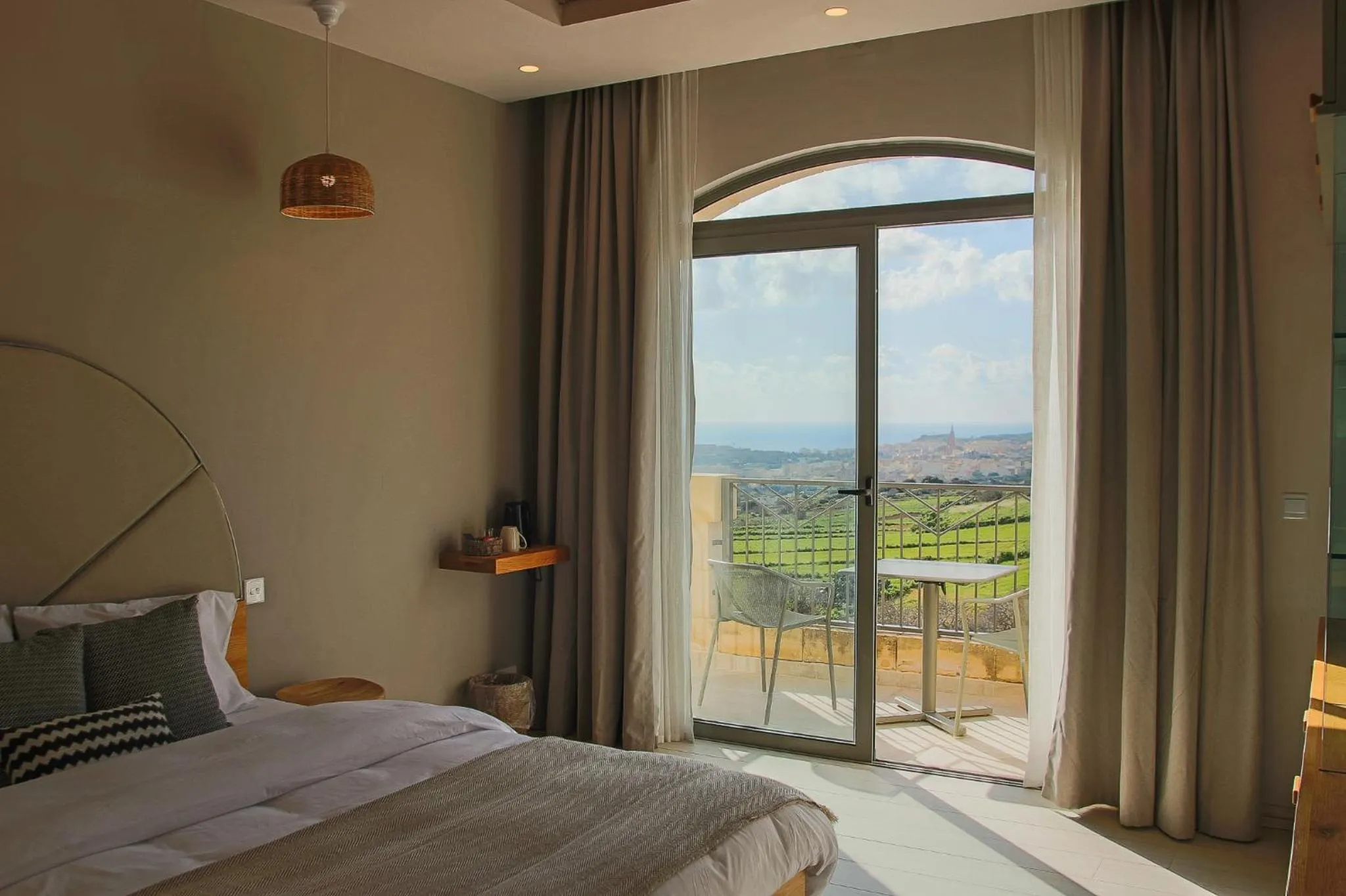 View (from property/room), Bed in Villa dei Venti