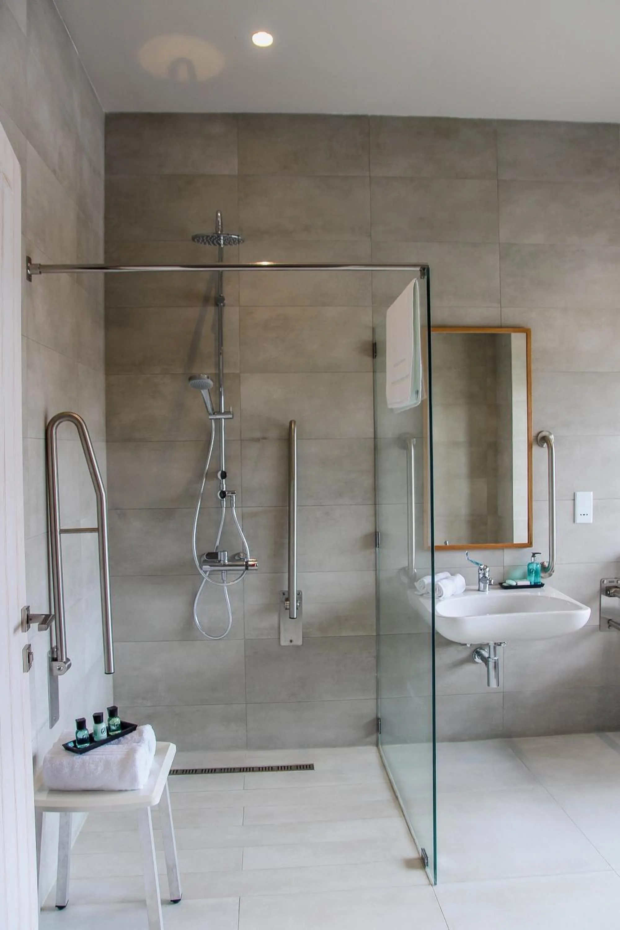 Shower in Villa dei Venti