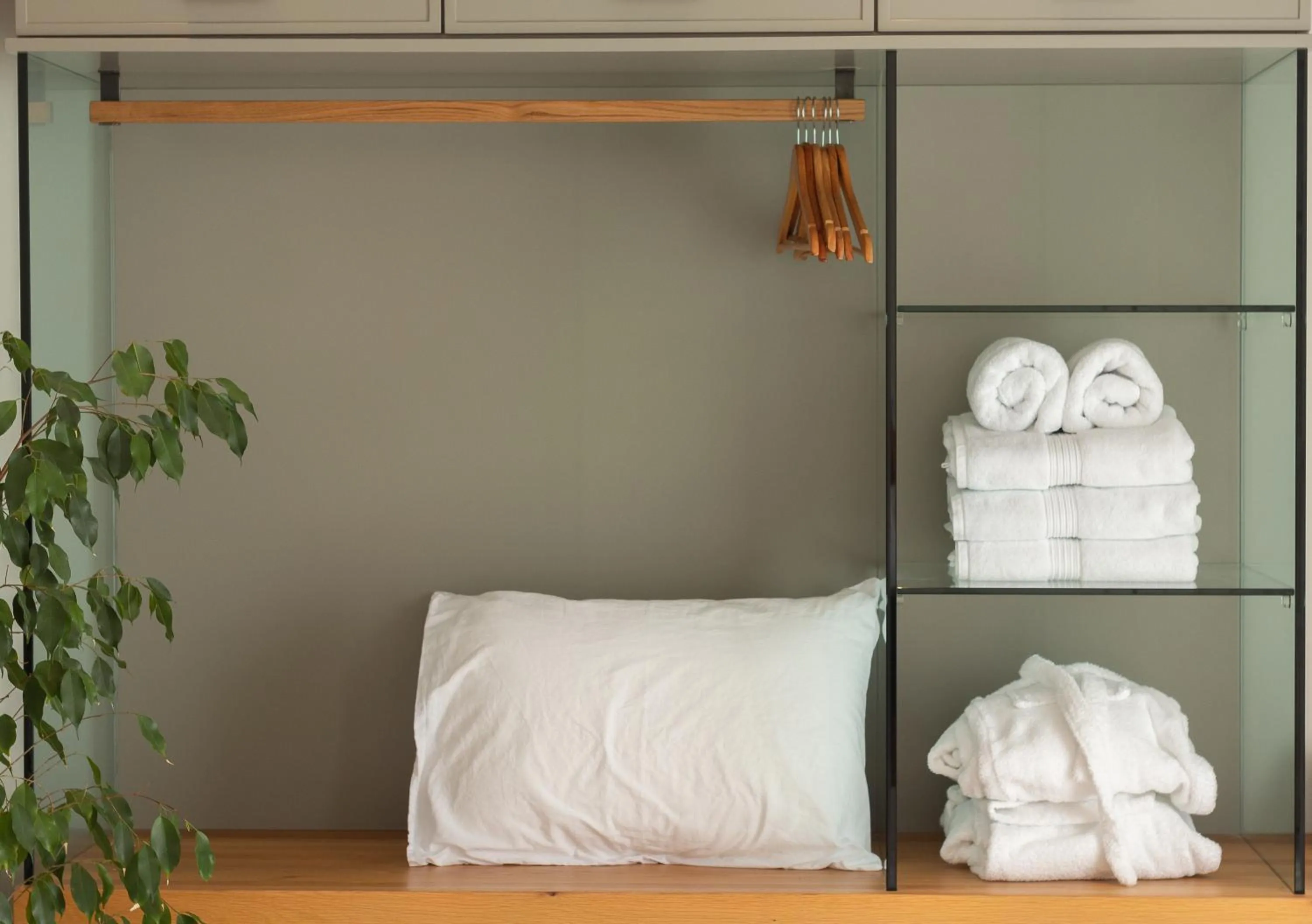 towels, Bed in Villa dei Venti