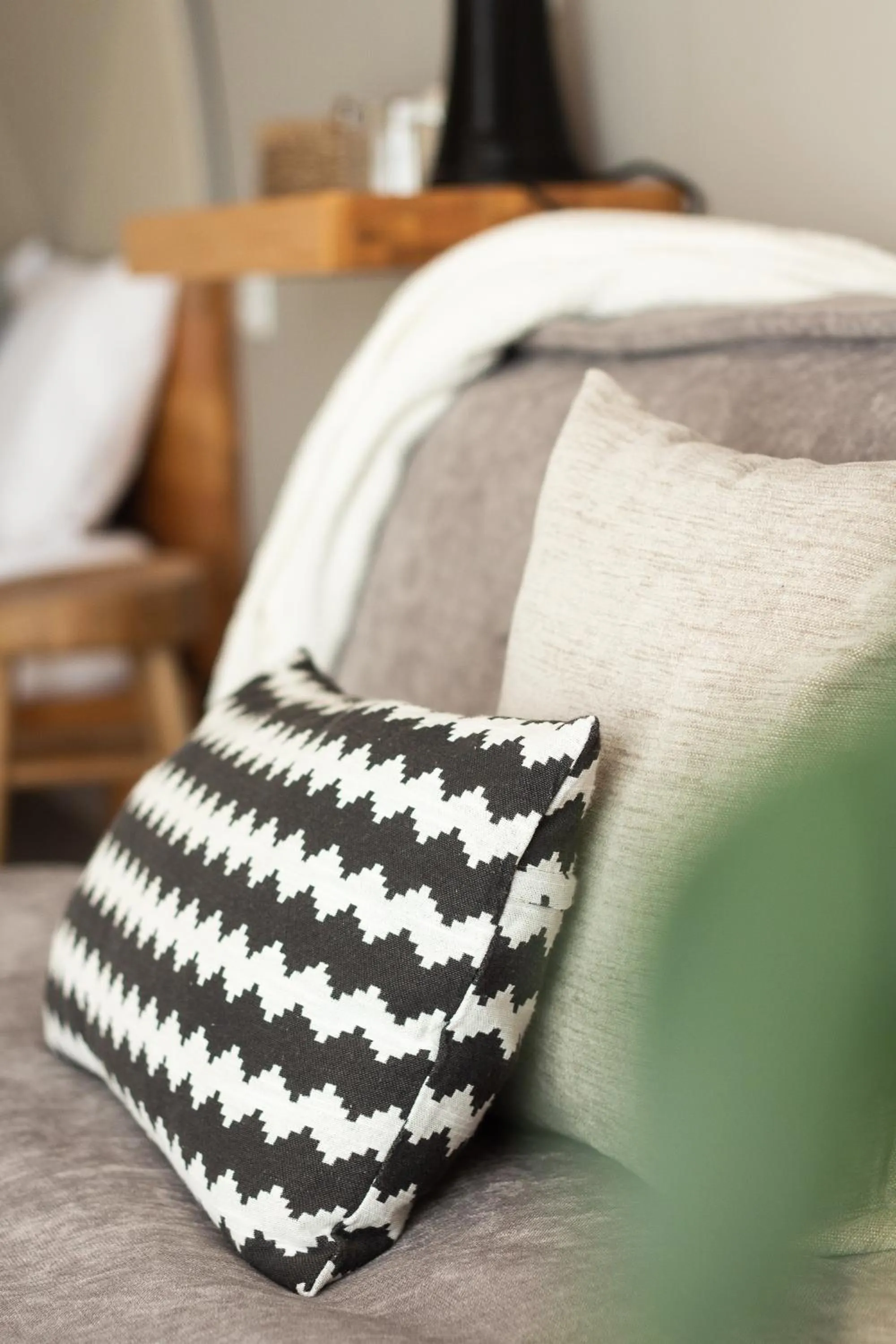 Decorative detail, Bed in Villa dei Venti