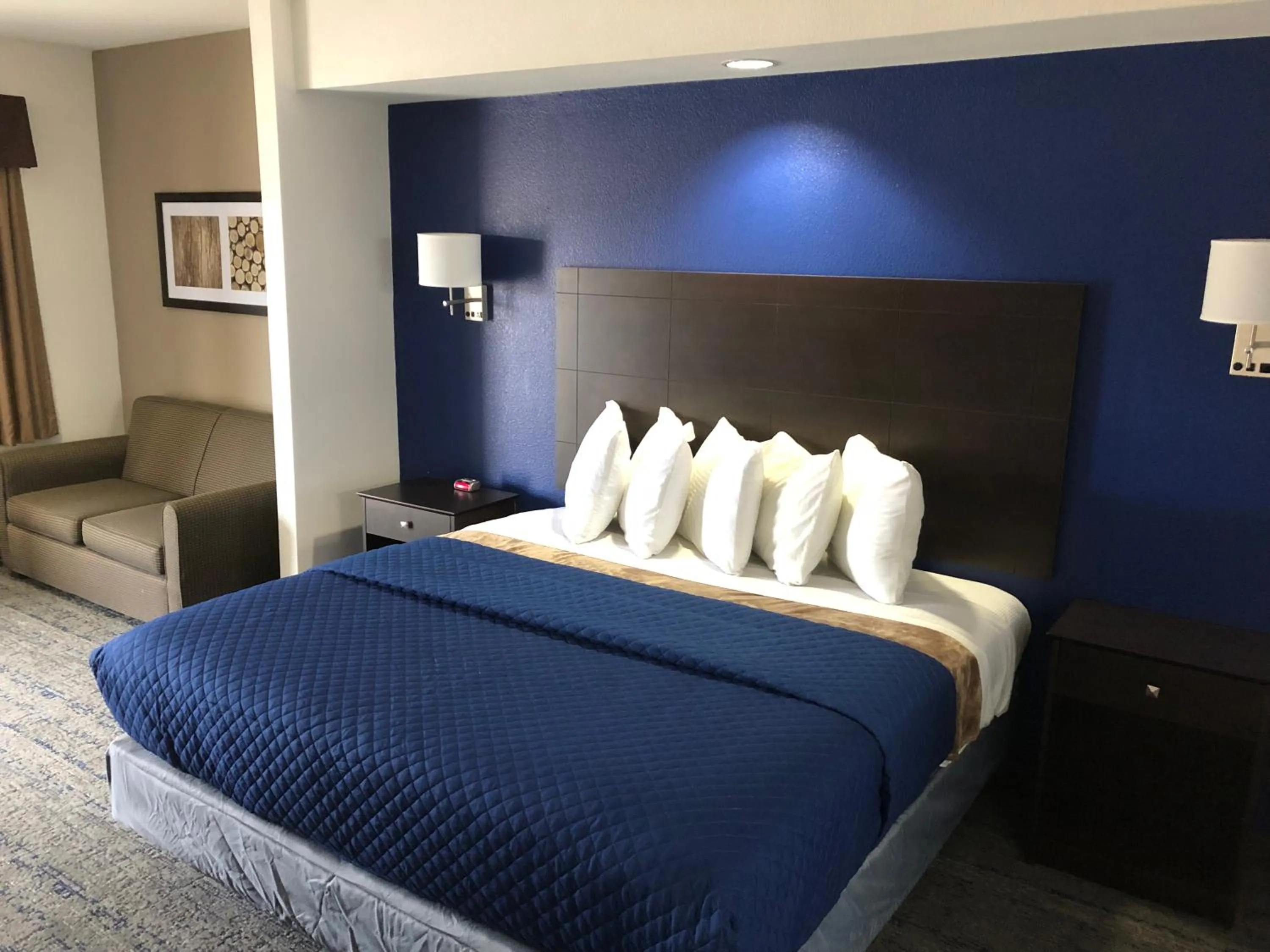 Photo of the whole room, Bed in Executive Inn and Suites Joaquin