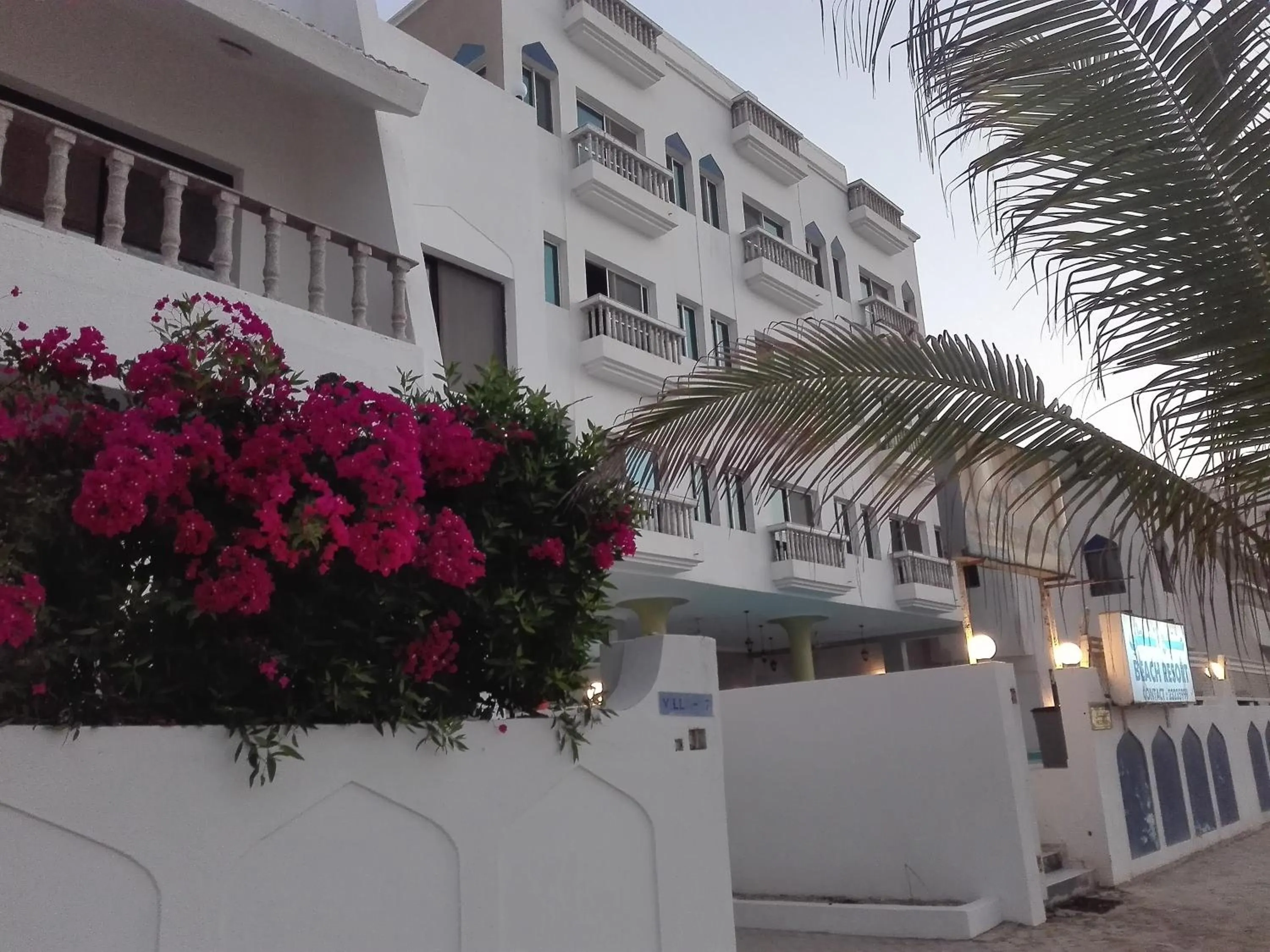 Facade/entrance in Salalah Beach Villas