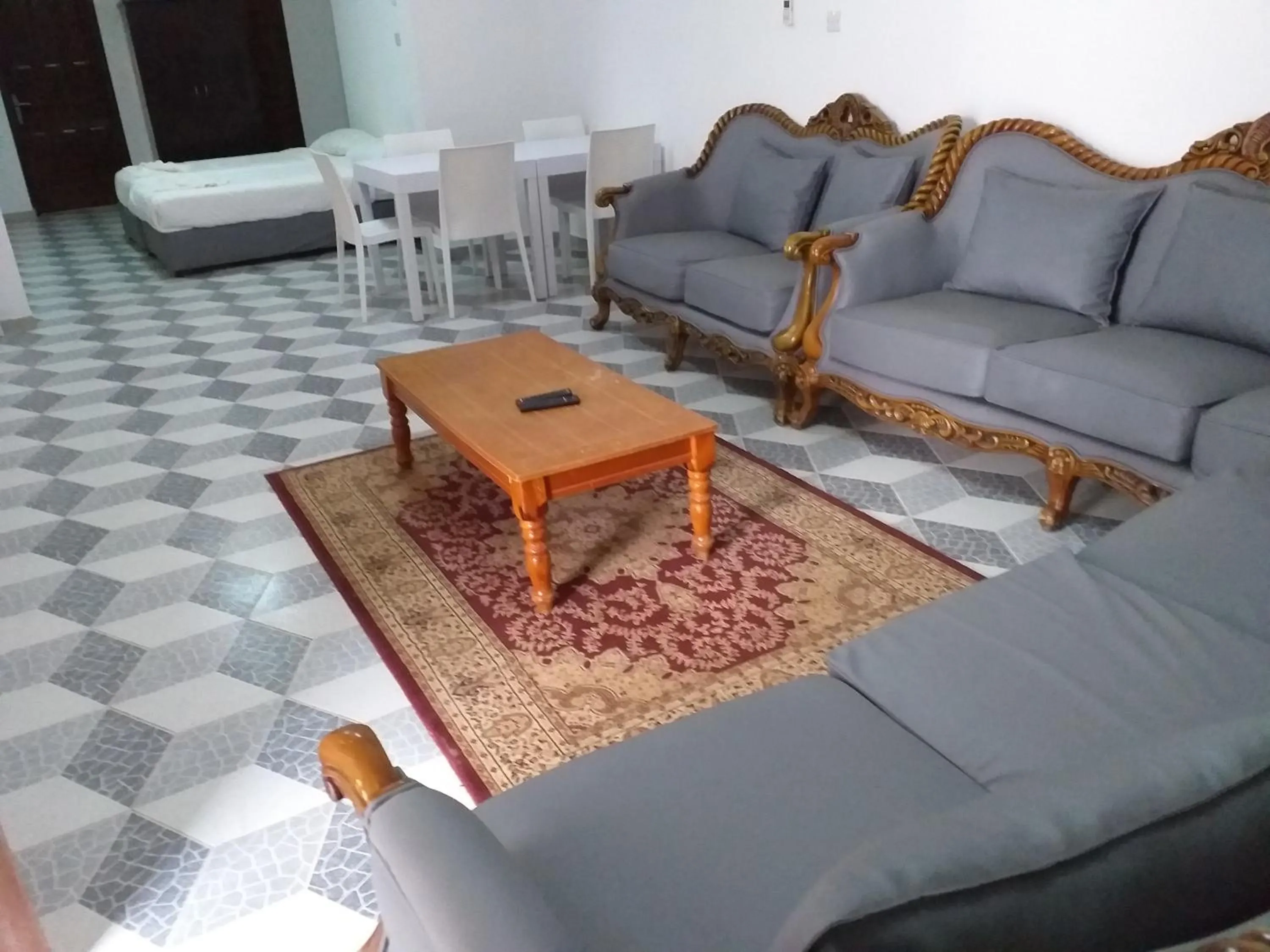 Living room in Salalah Beach Villas