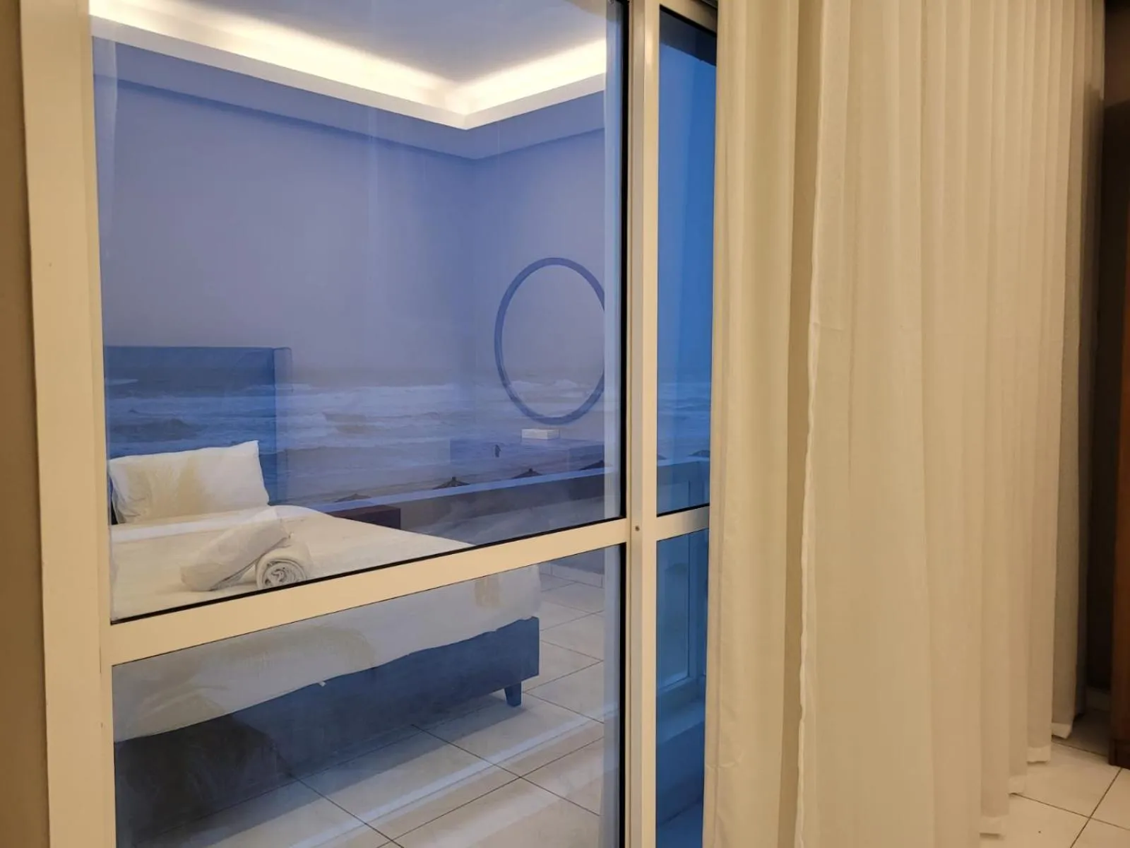 Bed in Salalah Beach Villas