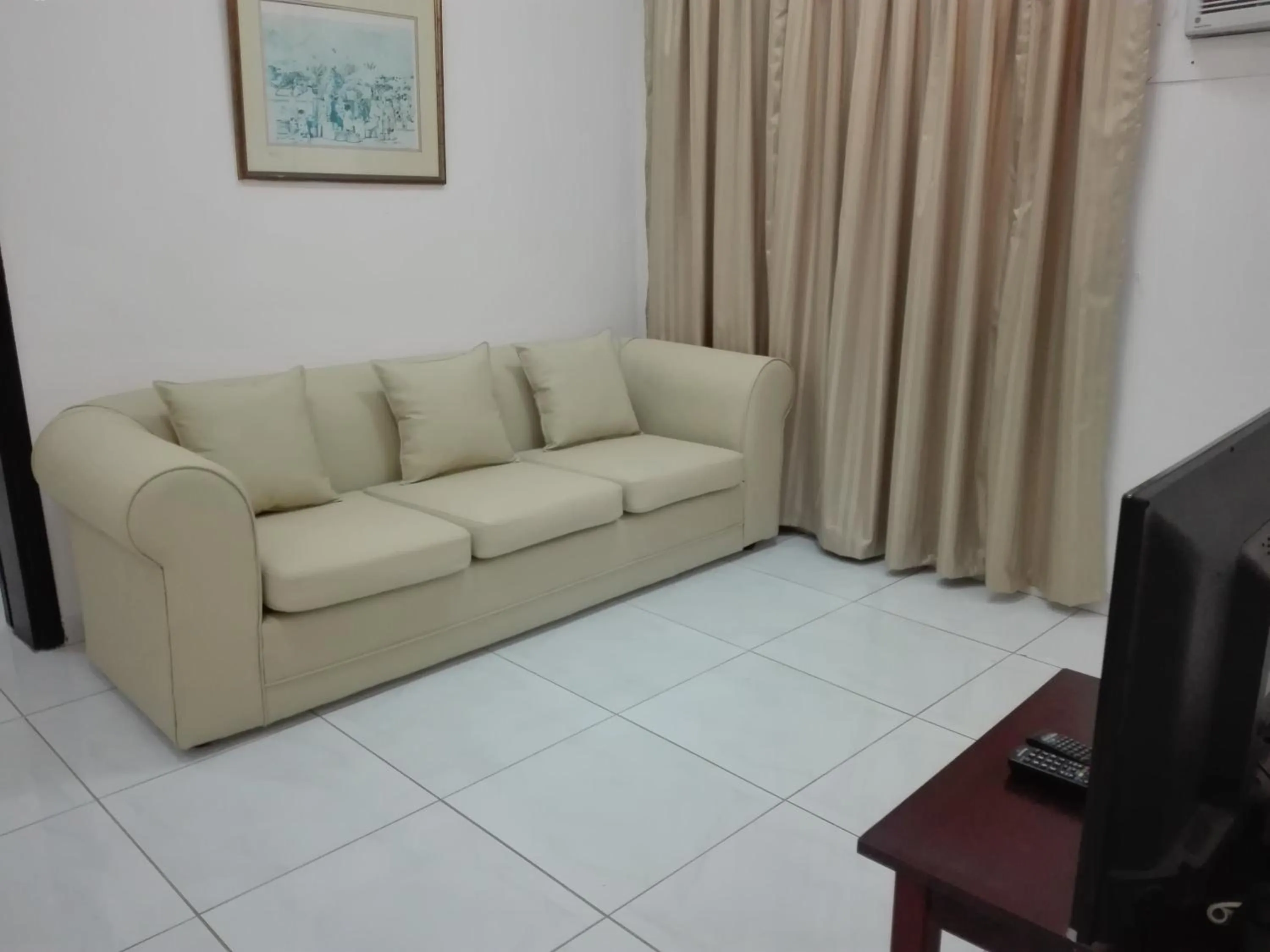 Seating area in Salalah Beach Villas