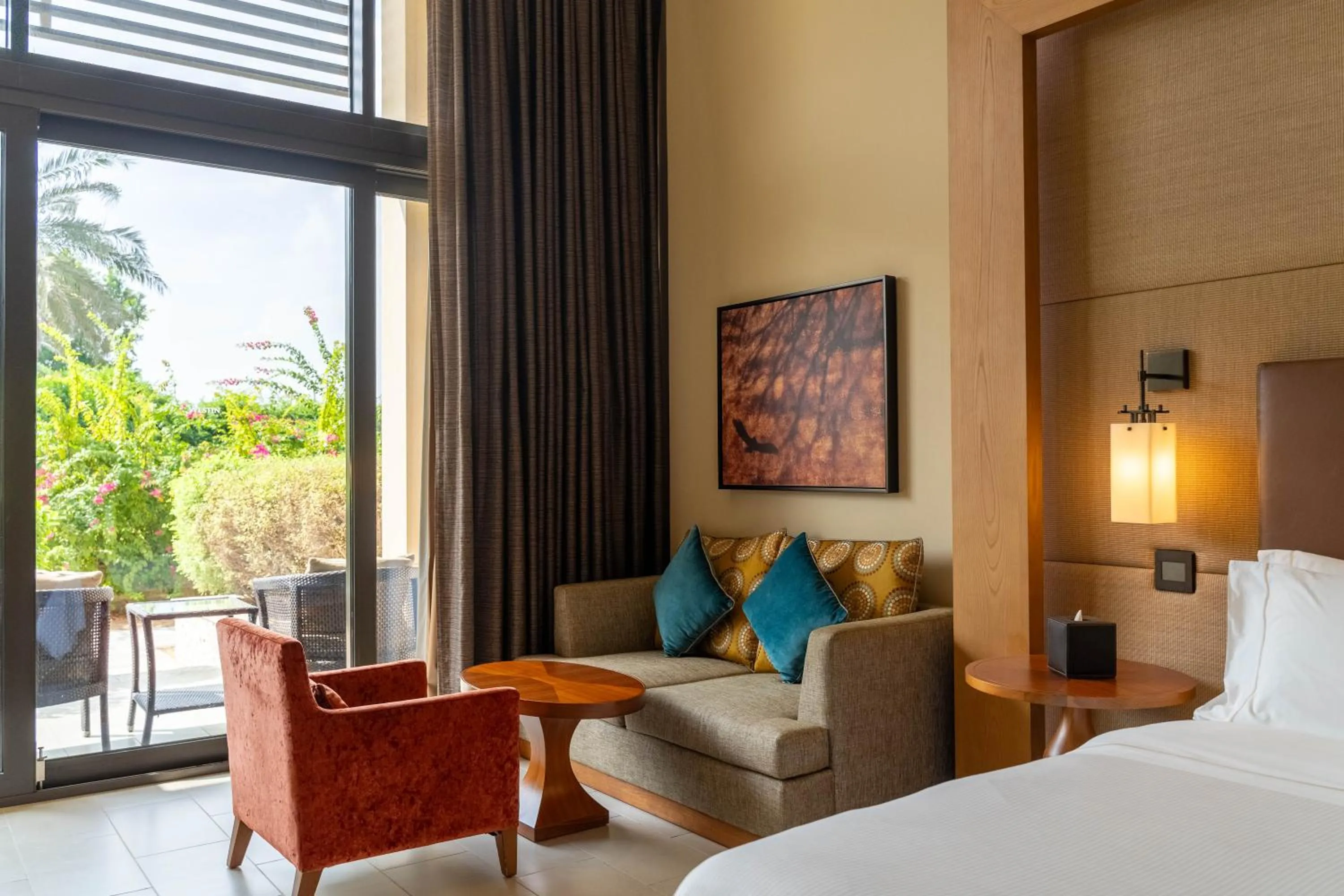 Bed in VOGO Abu Dhabi Golf Resort & Spa Formerly The Westin Abu Dhabi Golf Resort & Spa