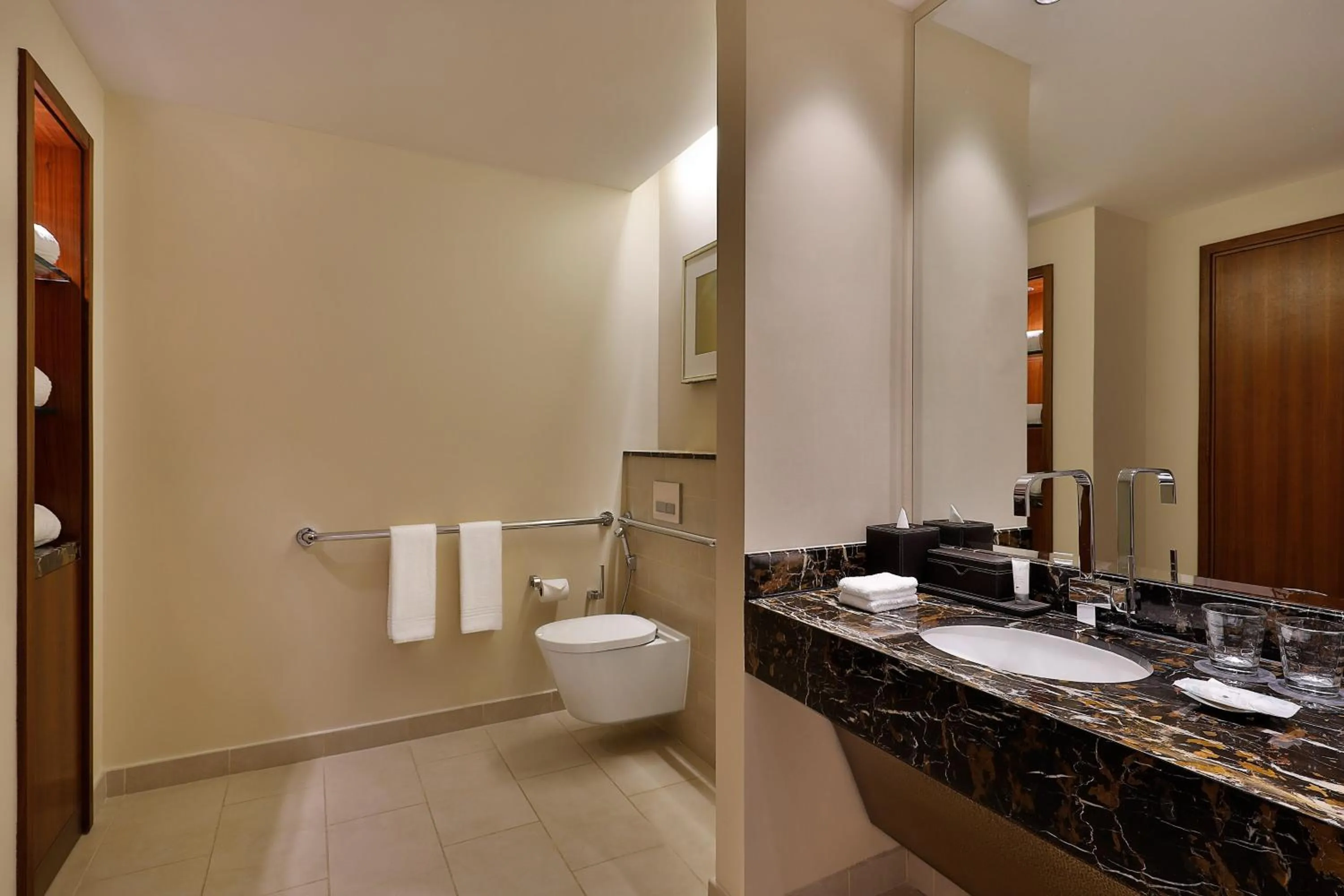 Bathroom in VOGO Abu Dhabi Golf Resort & Spa Formerly The Westin Abu Dhabi Golf Resort & Spa