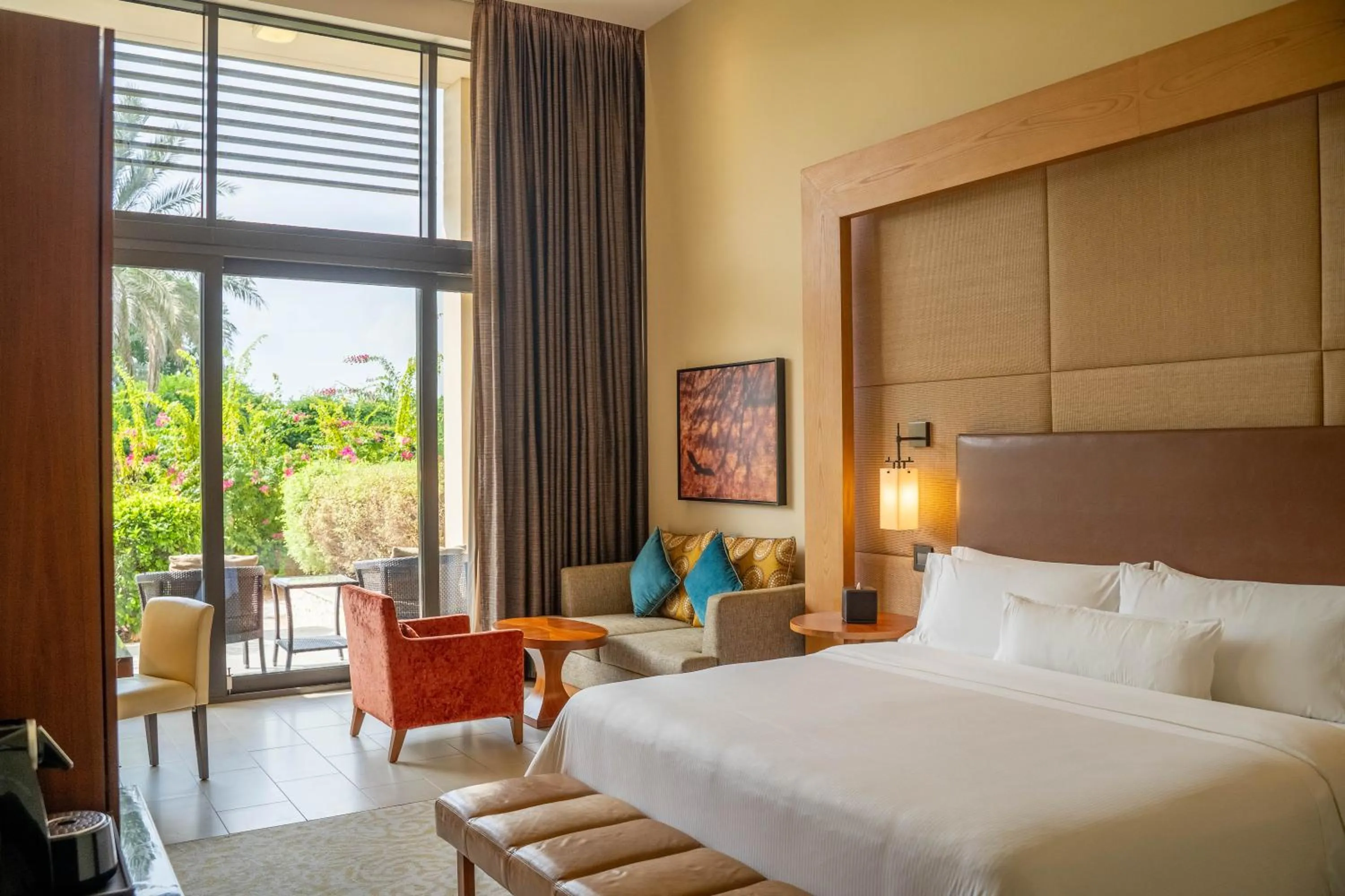 Bed in VOGO Abu Dhabi Golf Resort & Spa Formerly The Westin Abu Dhabi Golf Resort & Spa