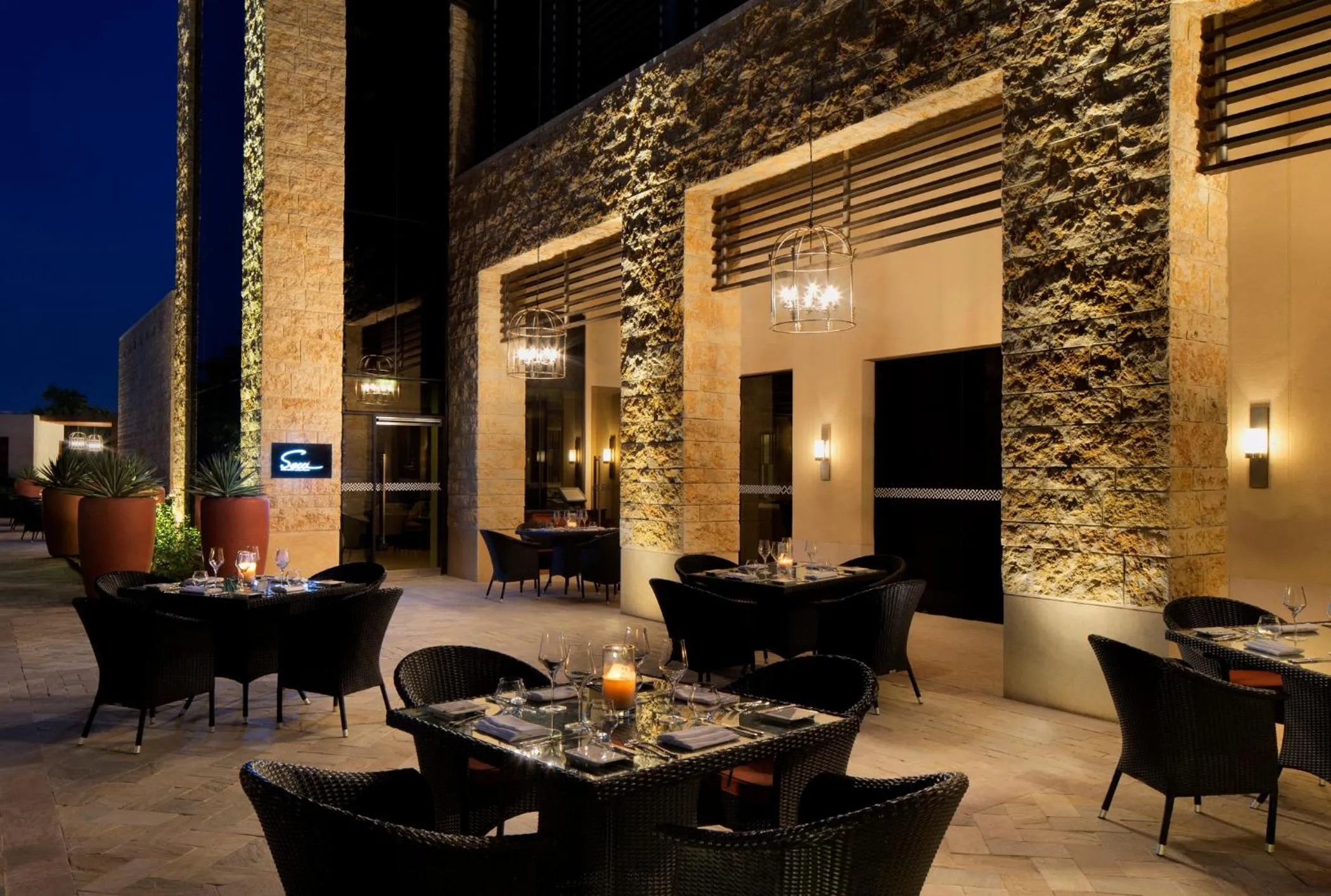 Restaurant/places to eat in VOGO Abu Dhabi Golf Resort & Spa Formerly The Westin Abu Dhabi Golf Resort & Spa