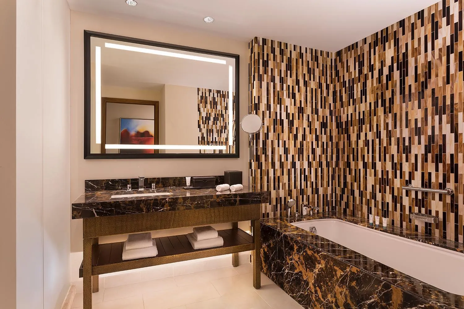 Bathroom in VOGO Abu Dhabi Golf Resort & Spa Formerly The Westin Abu Dhabi Golf Resort & Spa