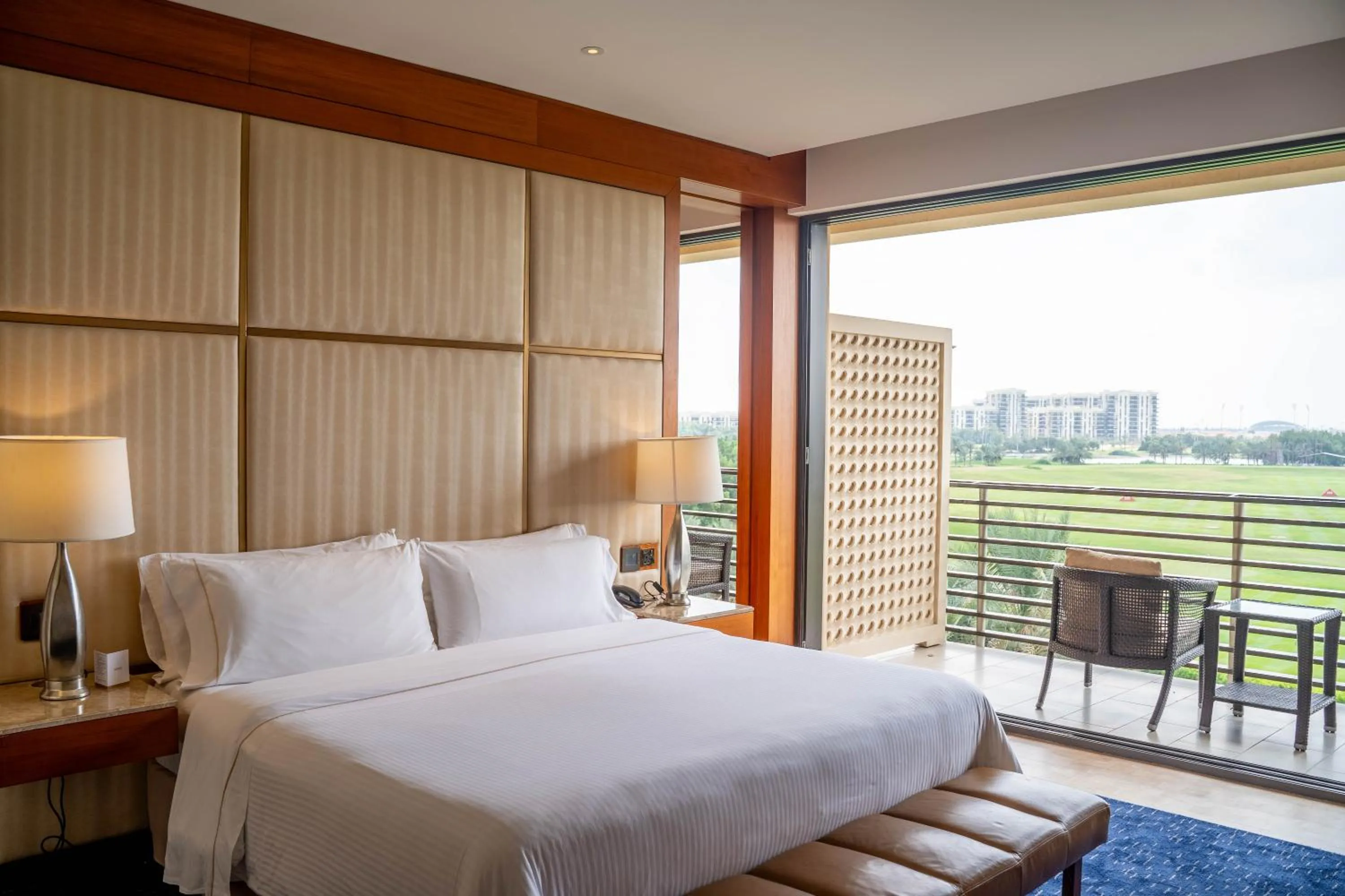 Bed in VOGO Abu Dhabi Golf Resort & Spa Formerly The Westin Abu Dhabi Golf Resort & Spa