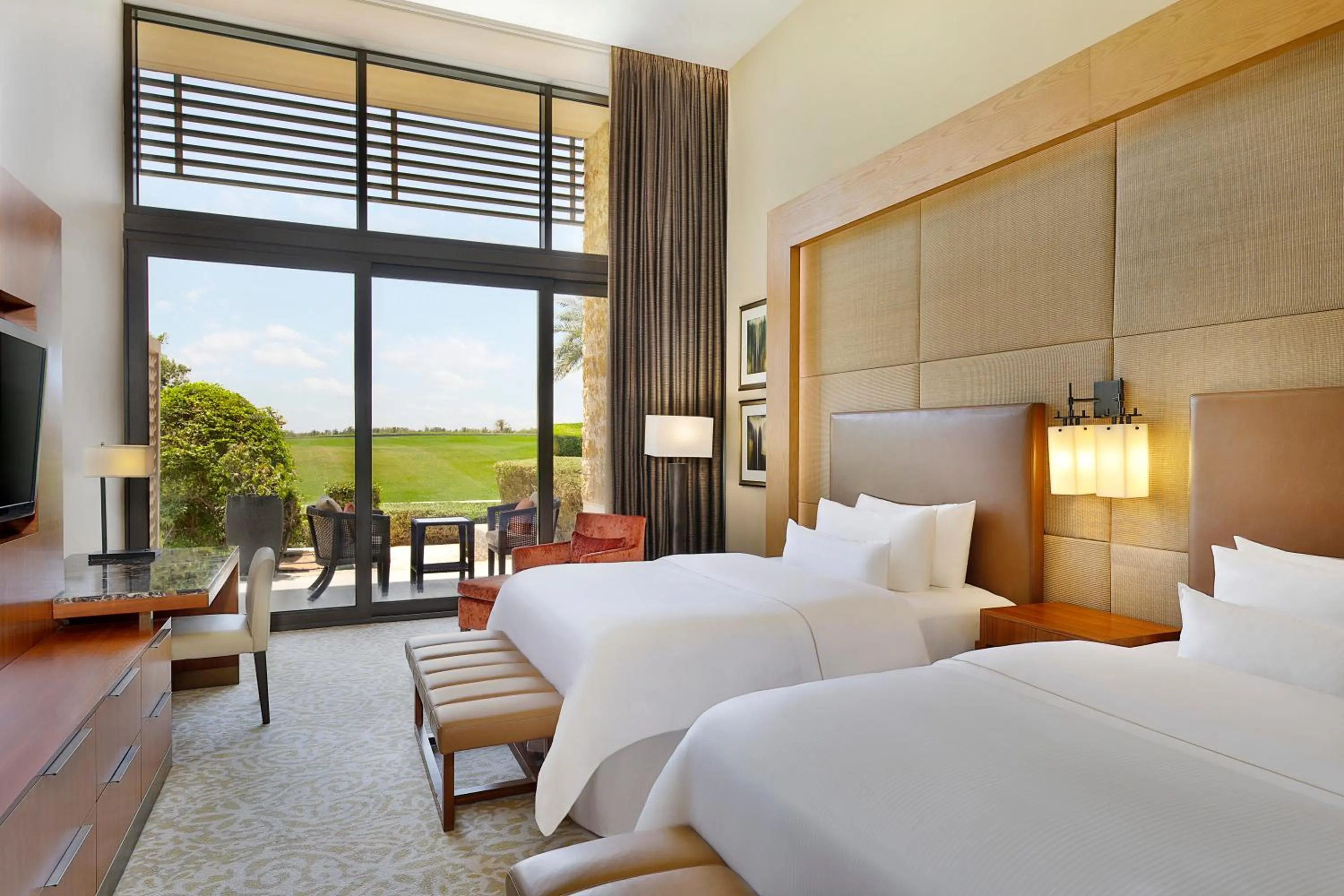 Photo of the whole room, Bed in VOGO Abu Dhabi Golf Resort & Spa Formerly The Westin Abu Dhabi Golf Resort & Spa