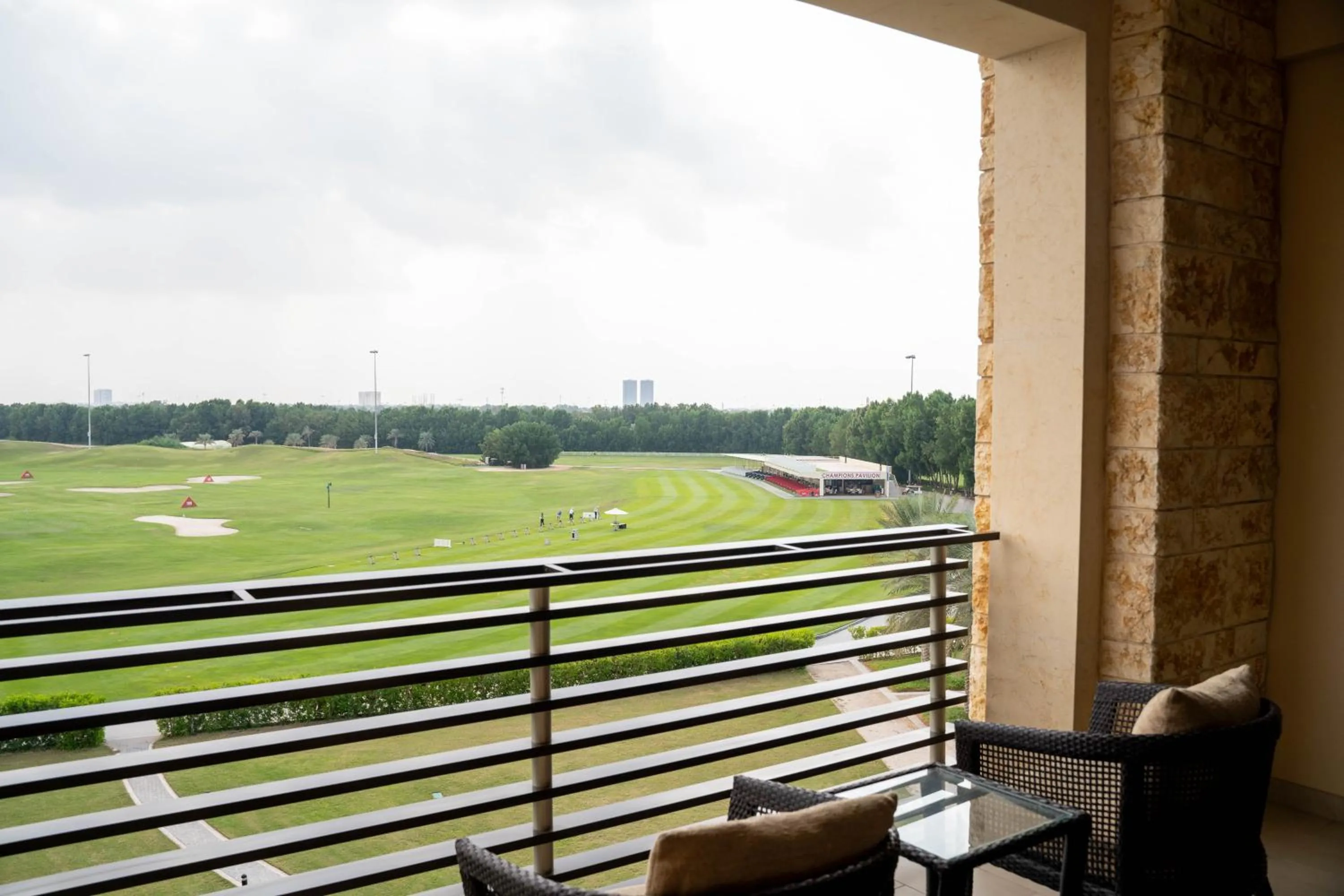 Balcony/Terrace in VOGO Abu Dhabi Golf Resort & Spa Formerly The Westin Abu Dhabi Golf Resort & Spa