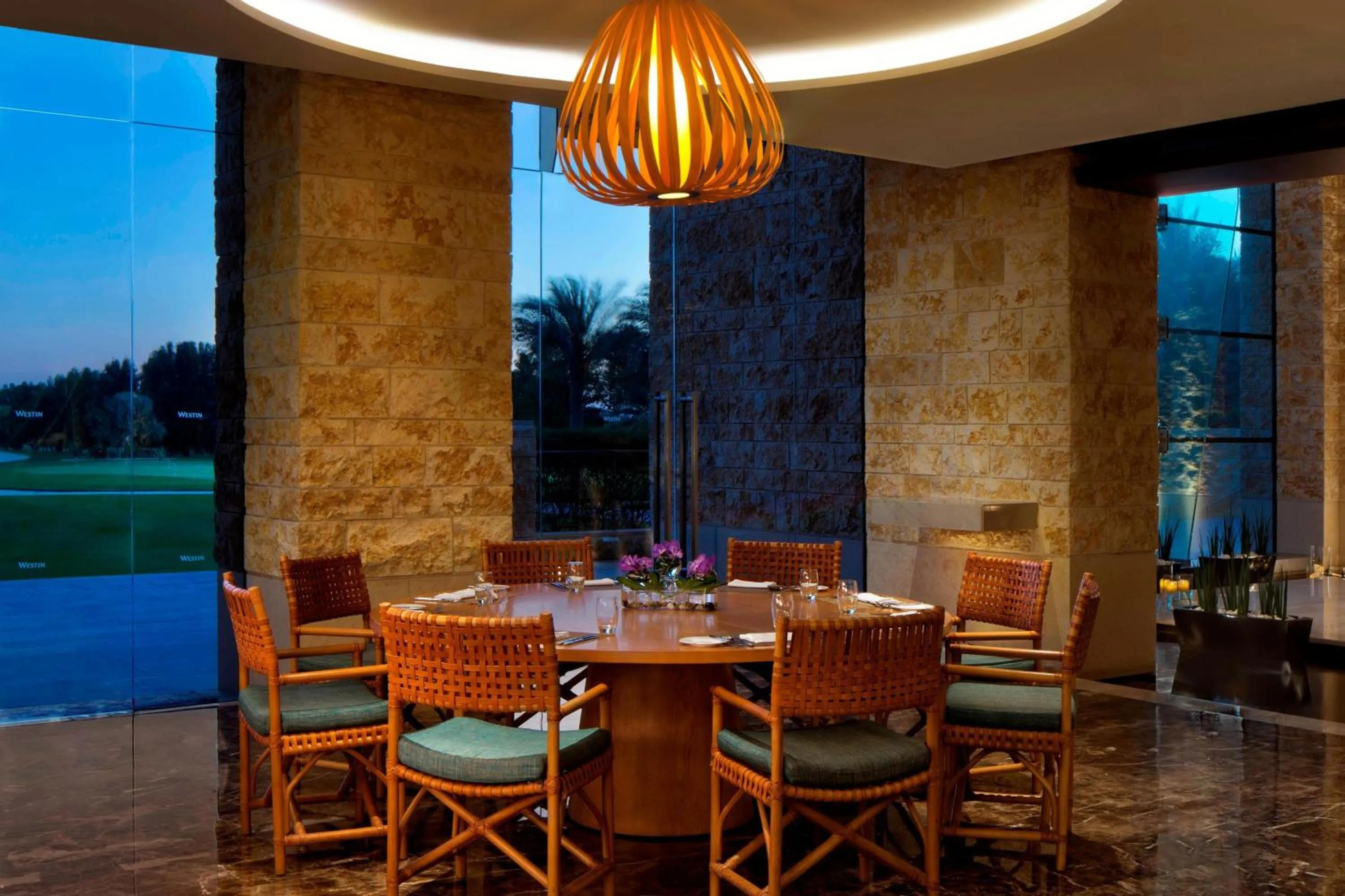 Restaurant/places to eat in VOGO Abu Dhabi Golf Resort & Spa Formerly The Westin Abu Dhabi Golf Resort & Spa
