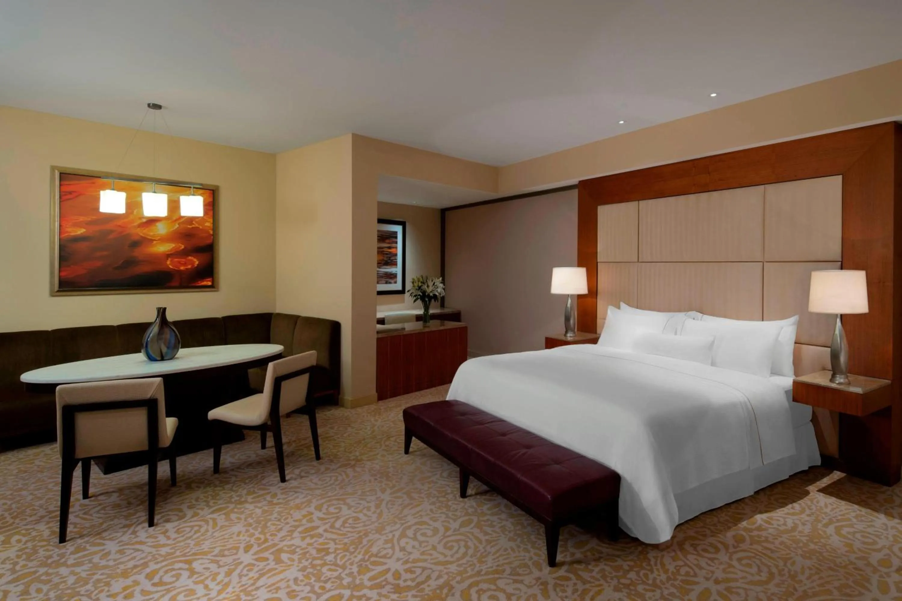 1 Bedroom Junior Suite, 1 King, Golf view, Balcony in VOGO Abu Dhabi Golf Resort & Spa Formerly The Westin Abu Dhabi Golf Resort & Spa