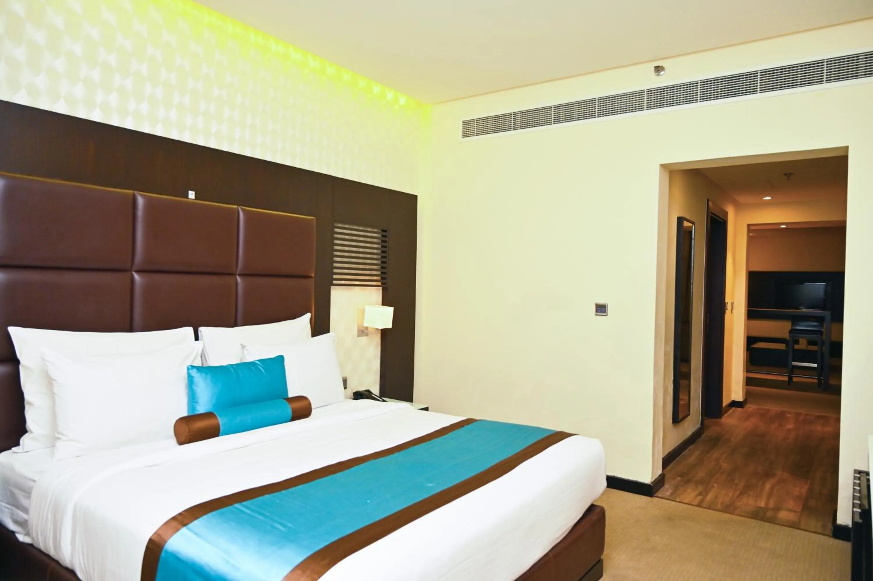 Bed in Hues Boutique Hotel