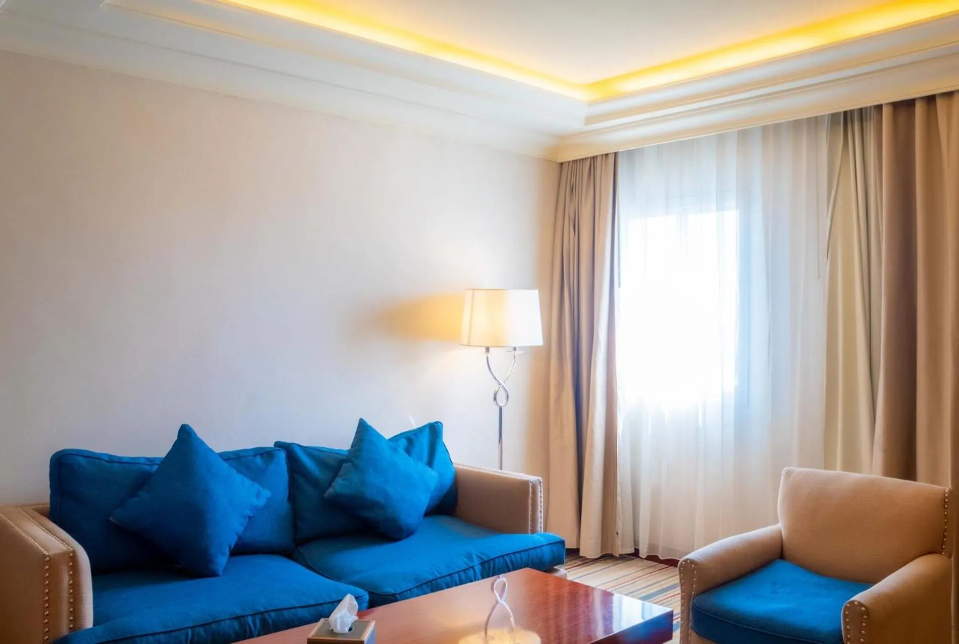 Seating Area in Gulf Pearls Hotel