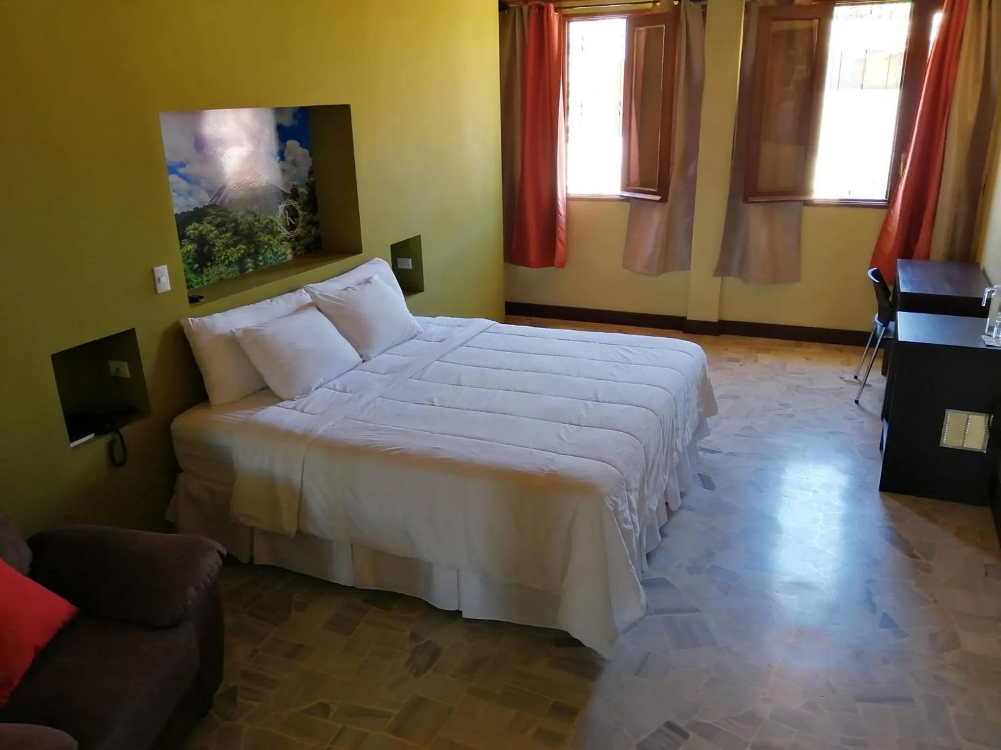 Bed in Kartagus Hotel