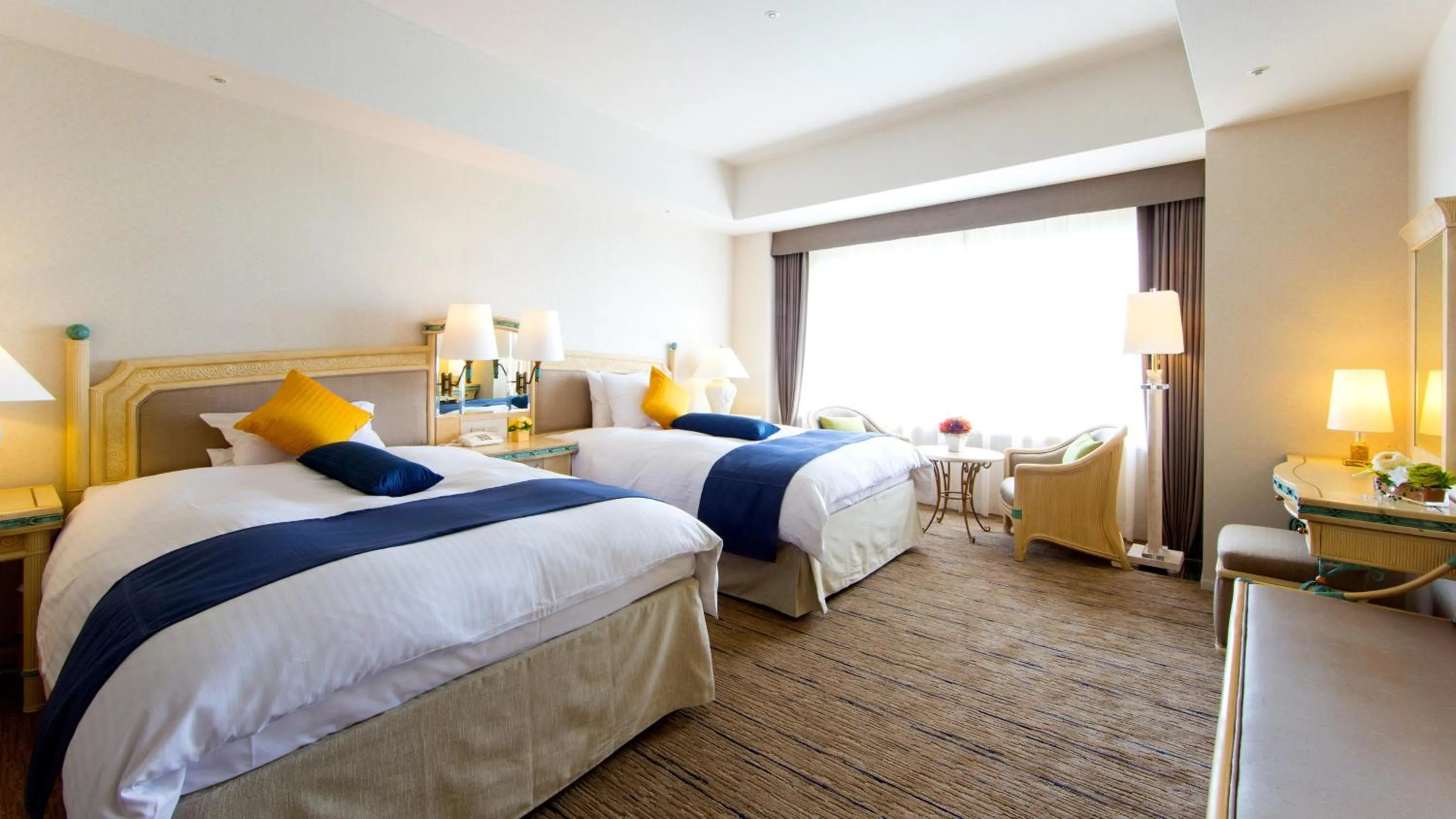 Photo of the whole room, Bed in ANA Holiday Inn Resort Miyazaki by IHG